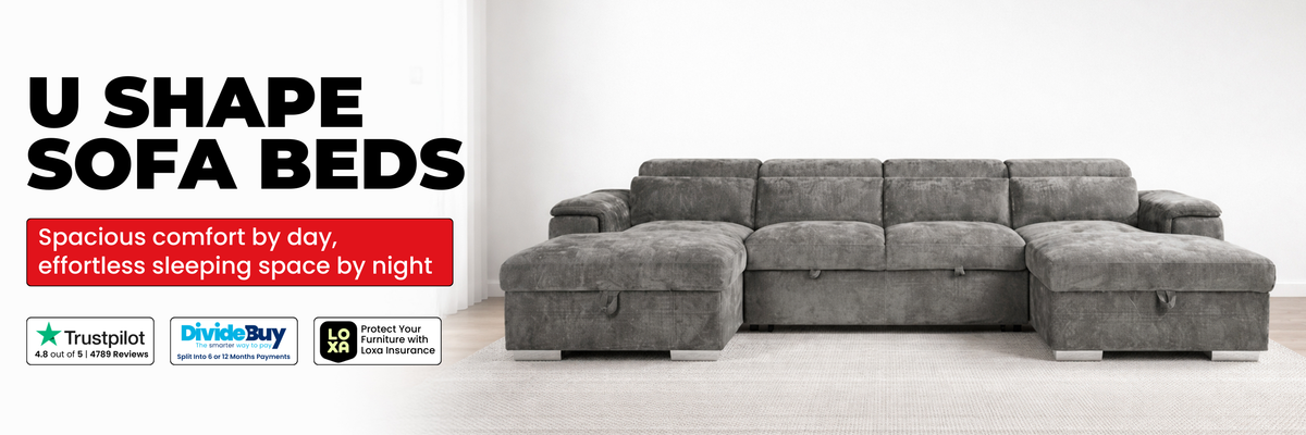 U Shape Sofa Beds