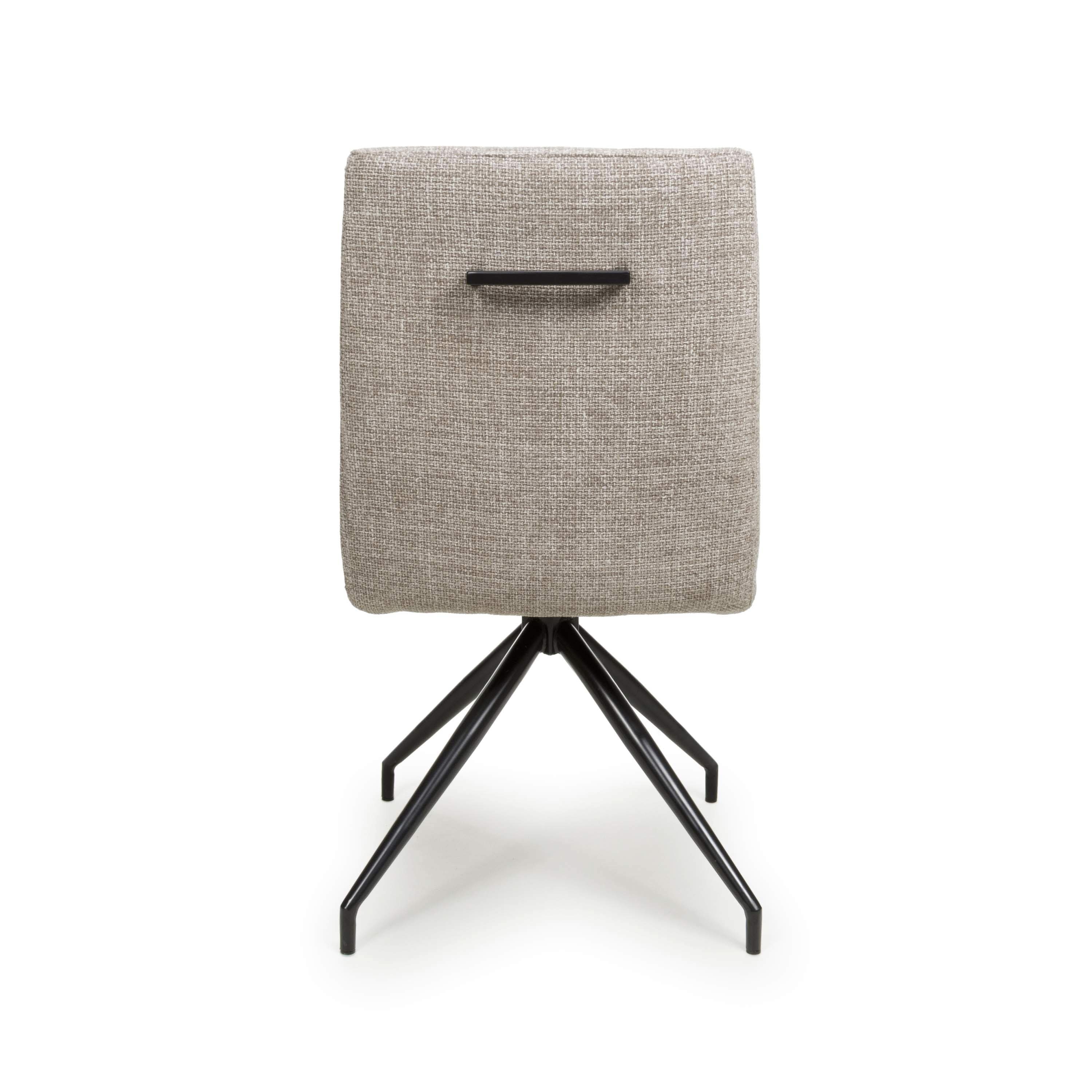 Laurel Tweed Oatmeal Dining Chair (7018381639744) (14625504297338)