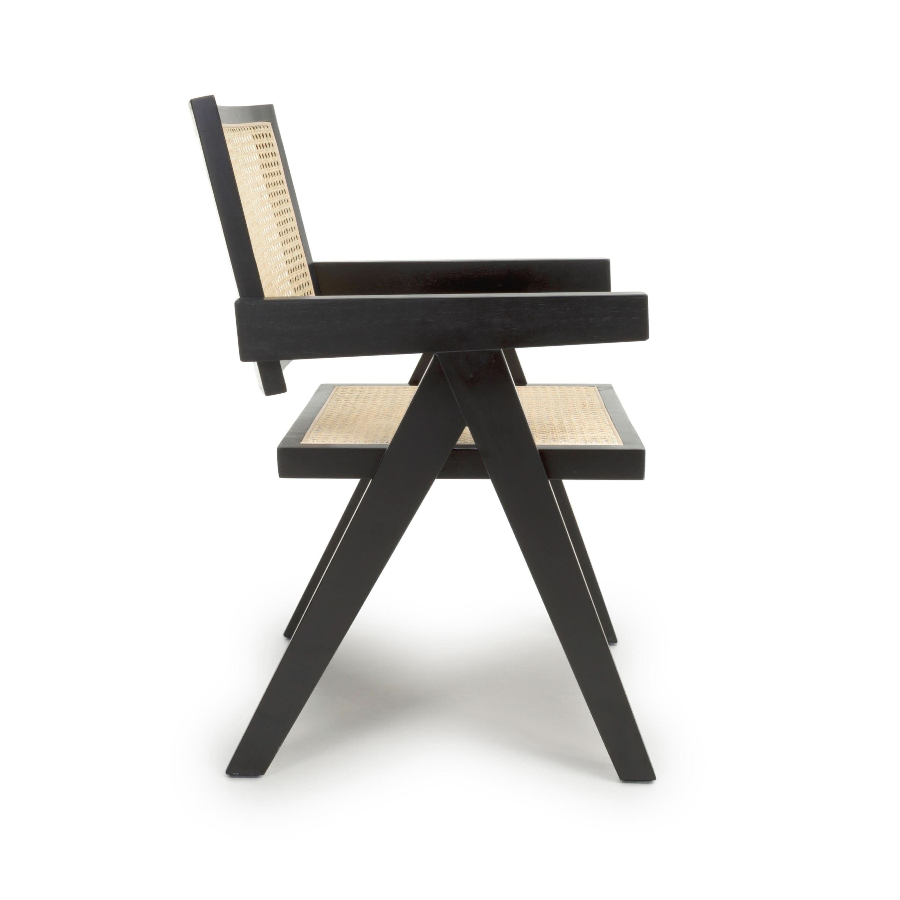 Dublin Rattan Black Dining Chair (7019401281600) (14625447739770)