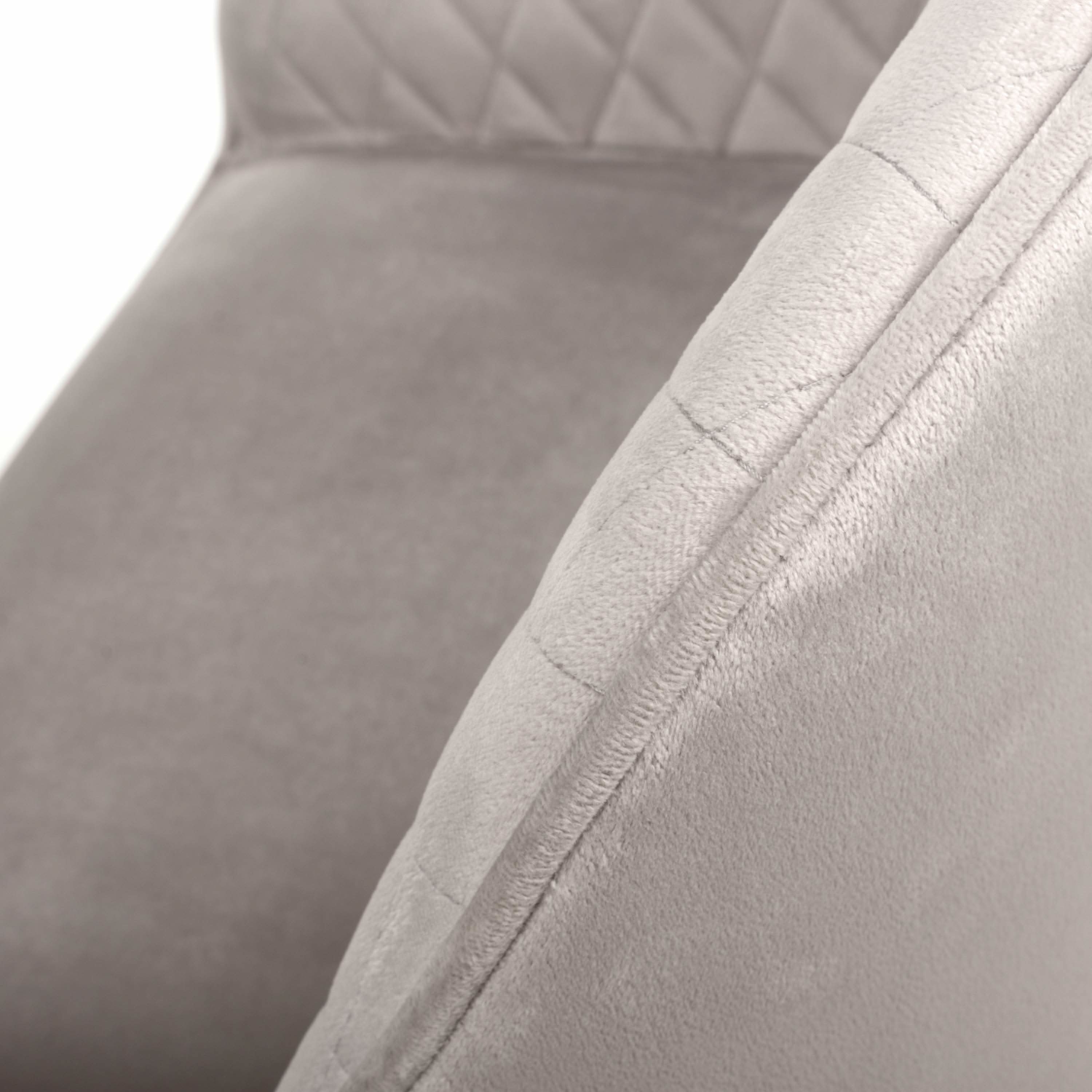 Savanna Brushed Velvet Mink Bar Stool (6730057547840) (14625487552890)