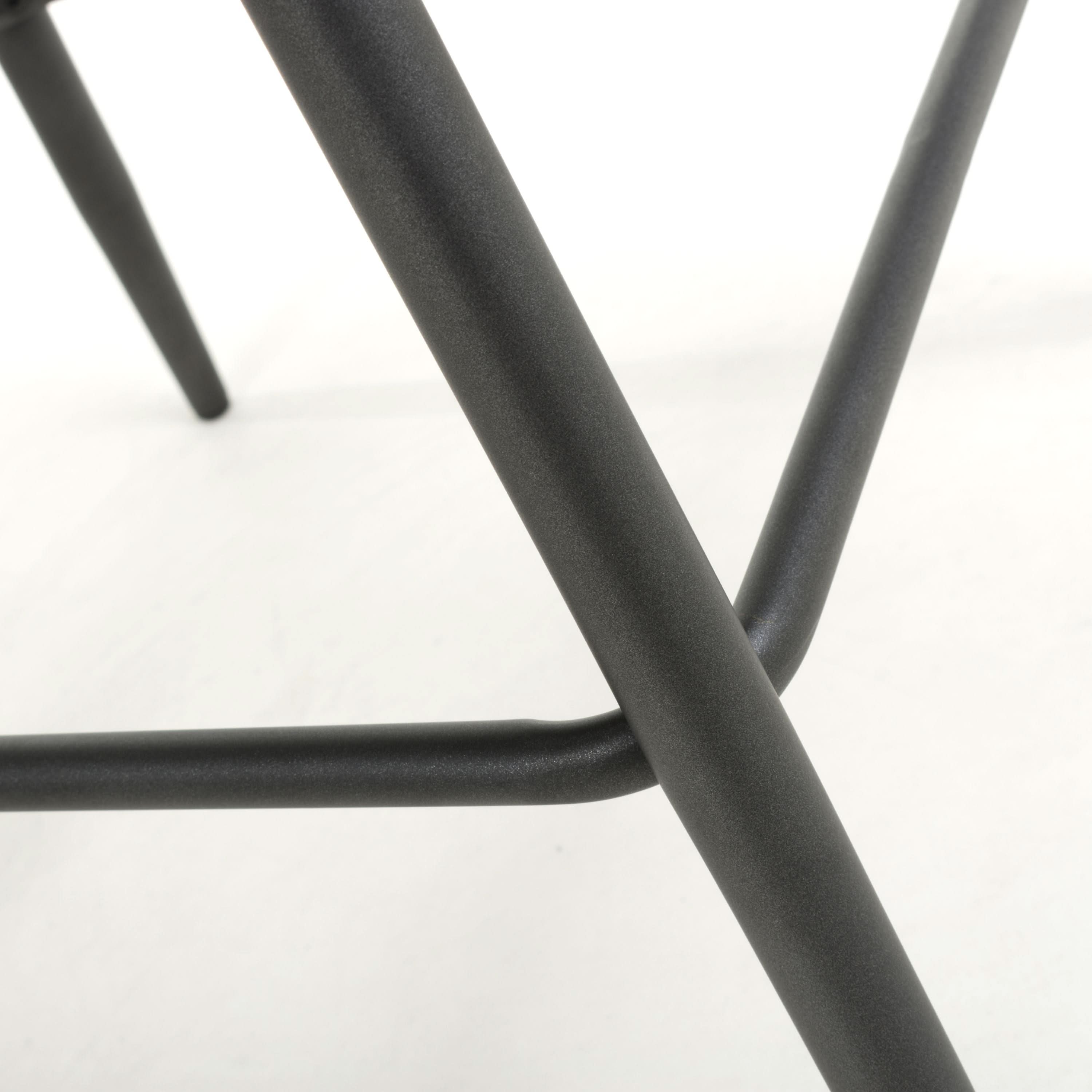 Sorento Chenille Corduroy Blue/Grey Bar Chair (7018382655552) (14625464713594)