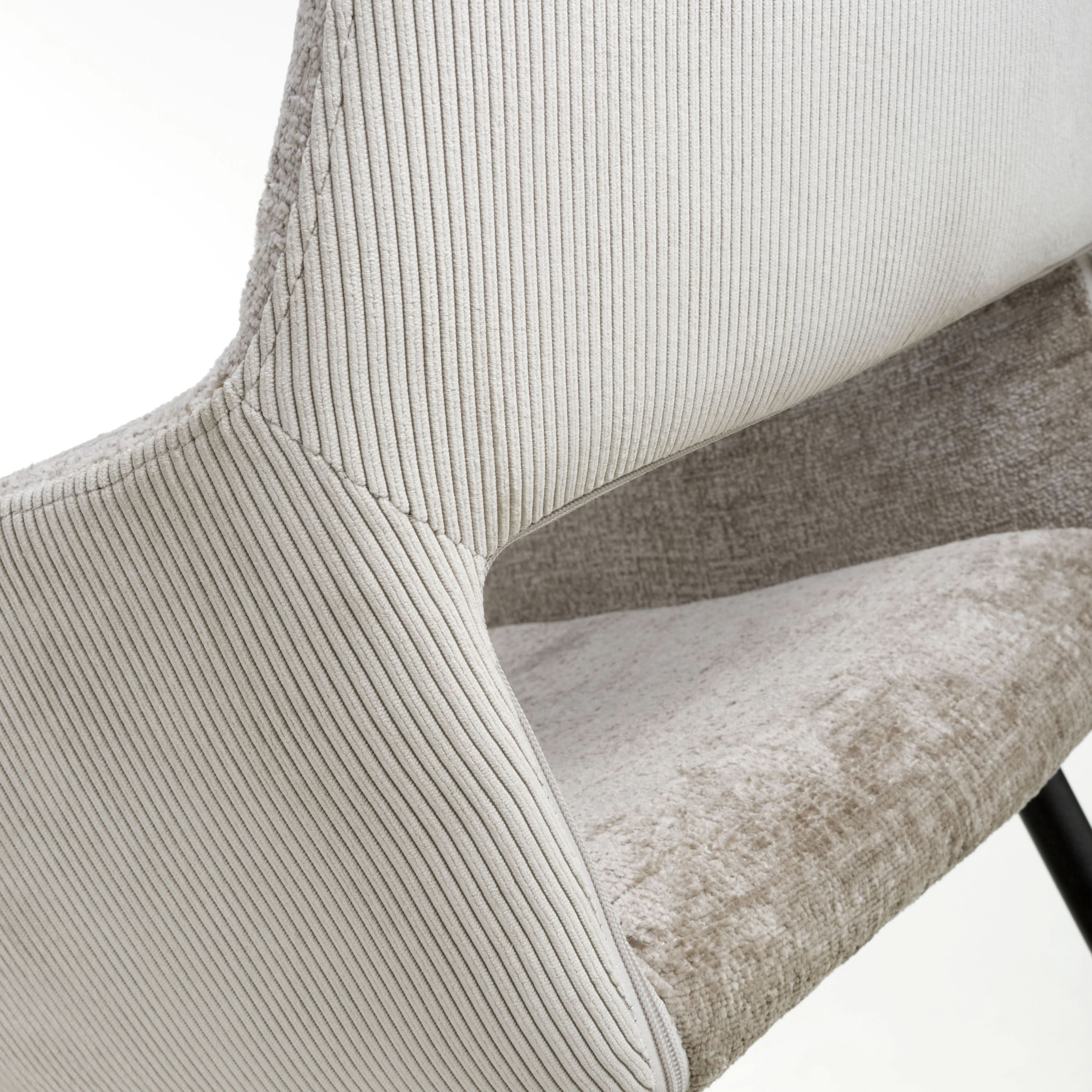 Sorento Chenille Corduroy Mink Bar Chair (7018382622784) (14625466646906)