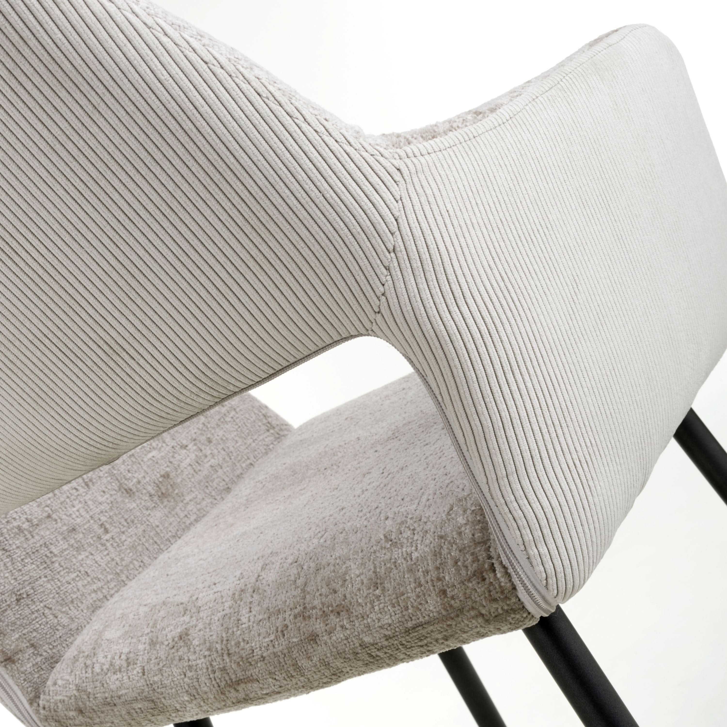 Sorento Chenille Corduroy Mink Bar Chair (7018382622784) (14625466646906)