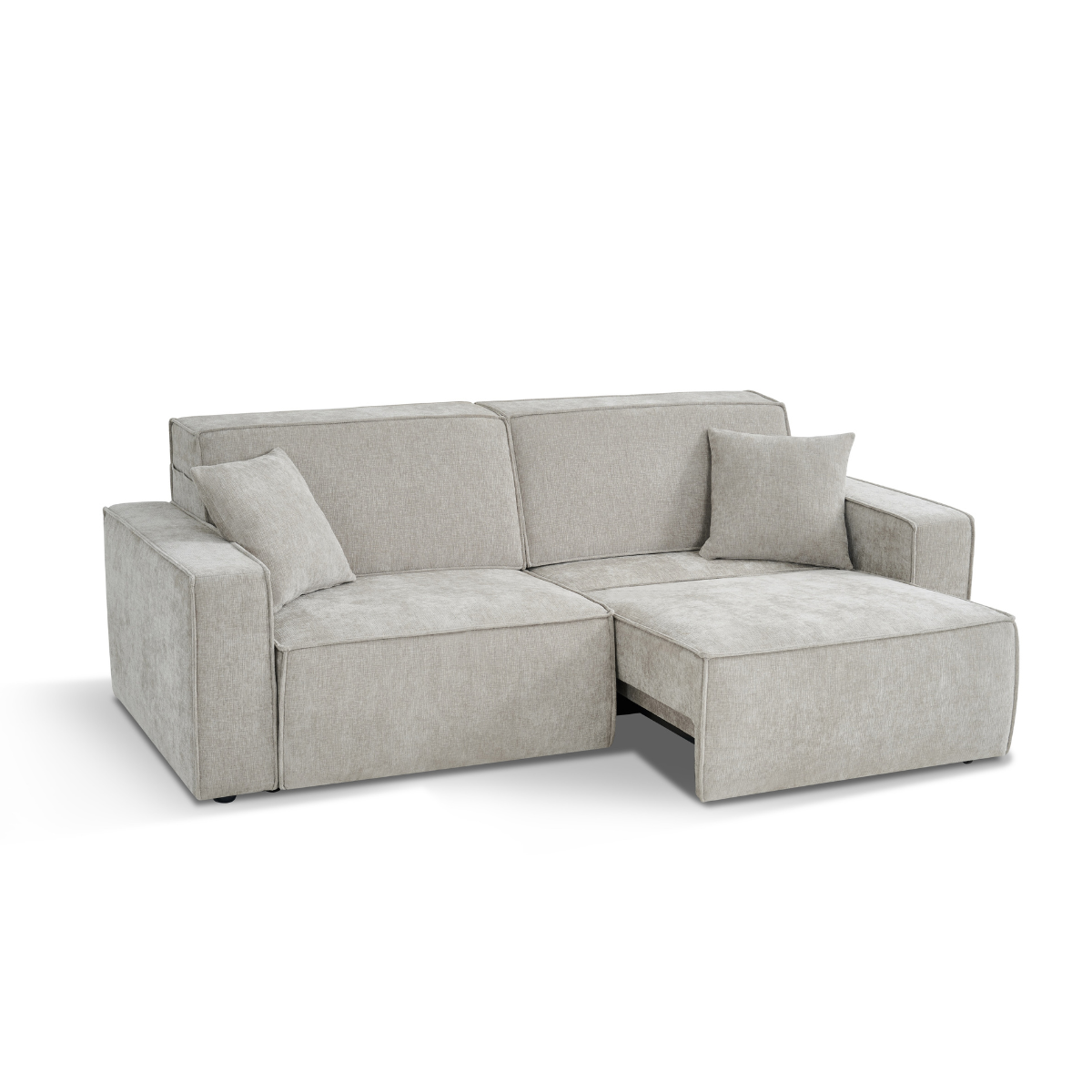 Louie Electric Sofabed Beige 3 Seater - AMC Furniture