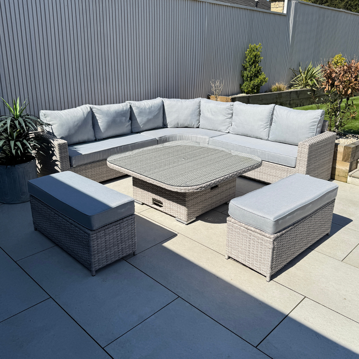 Santorini Large Equal Corner - AMC Furniture
