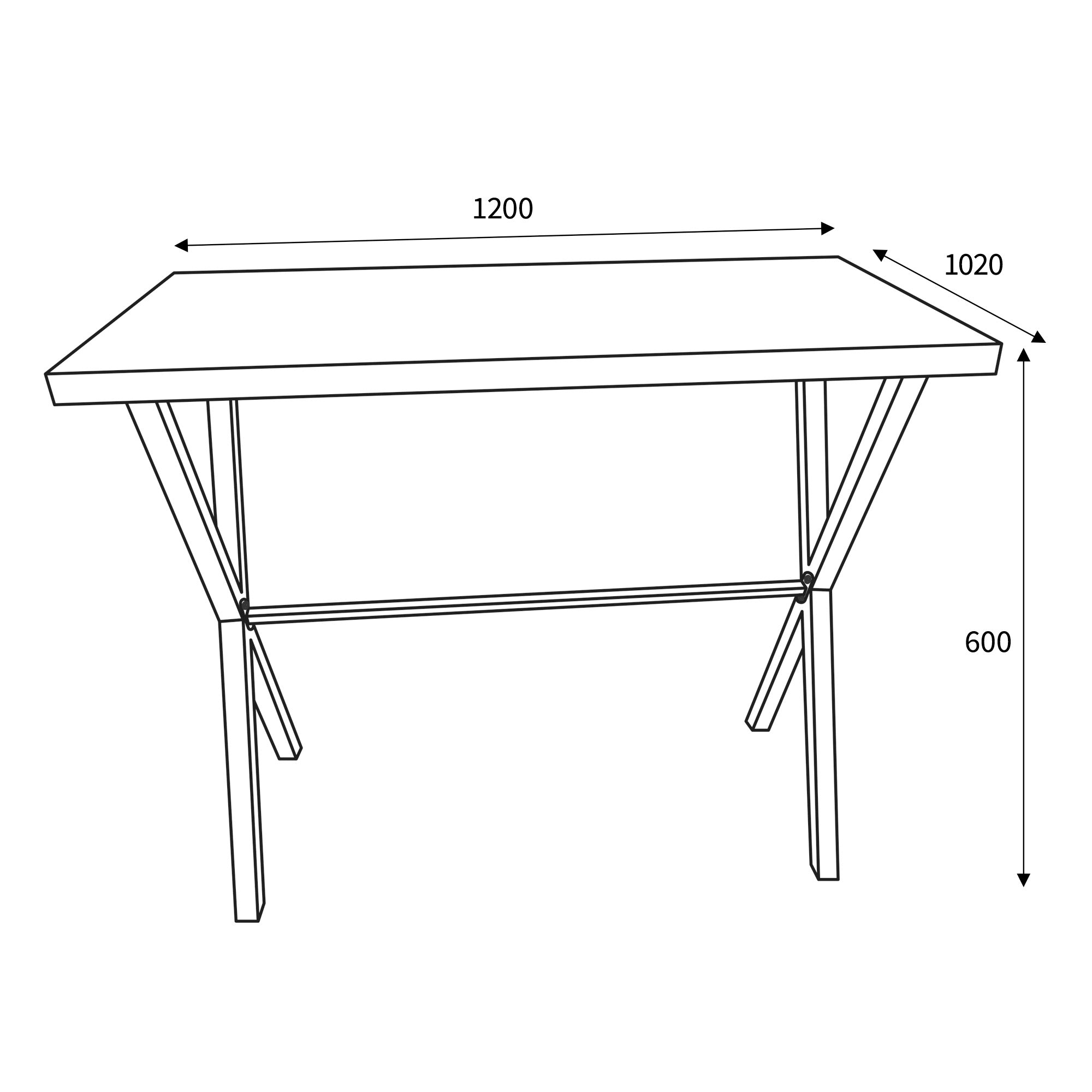 Brevik Breakfast Bar Table (7019401805888)