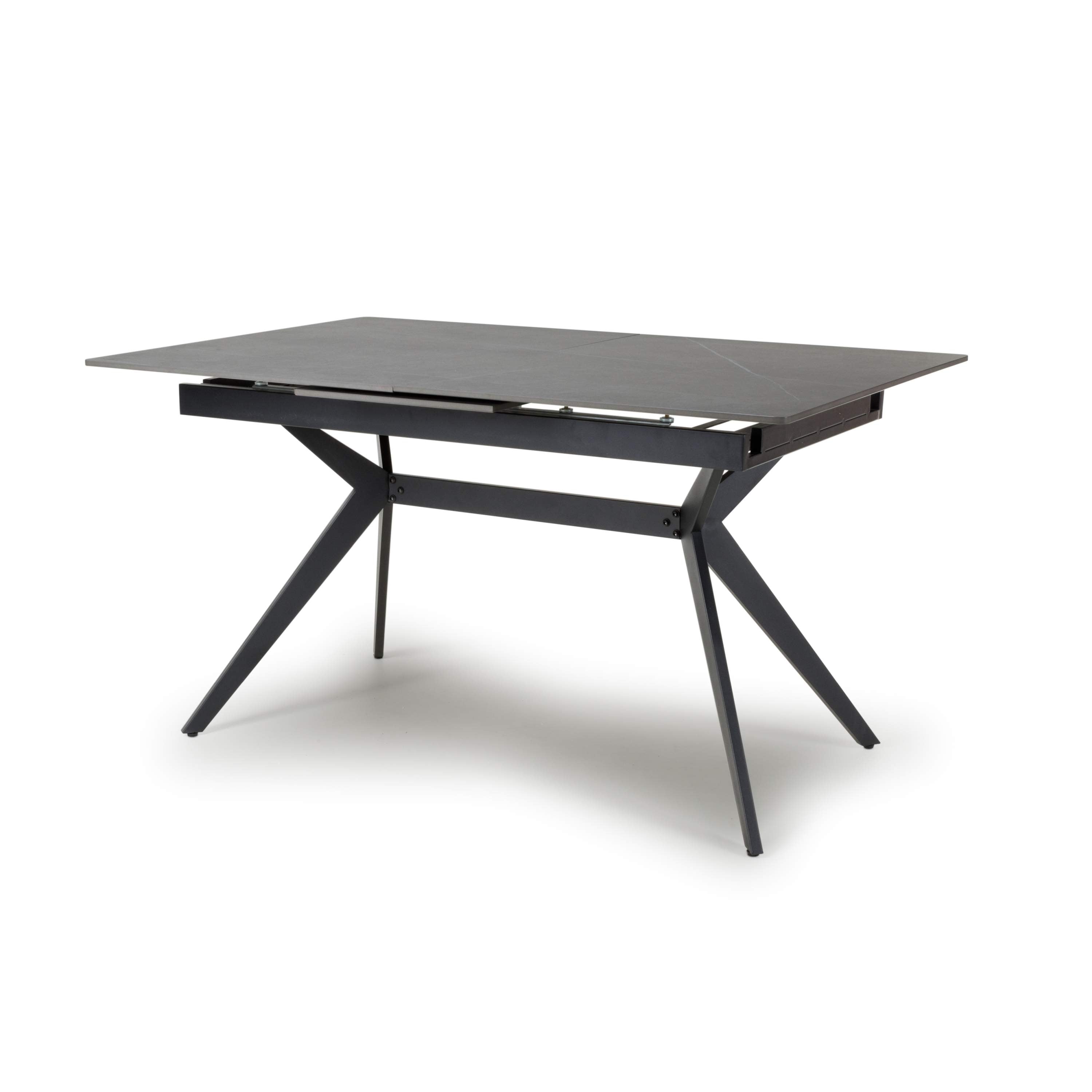 Islington 1.8m Extending Grey Dining Table (7034228899904)