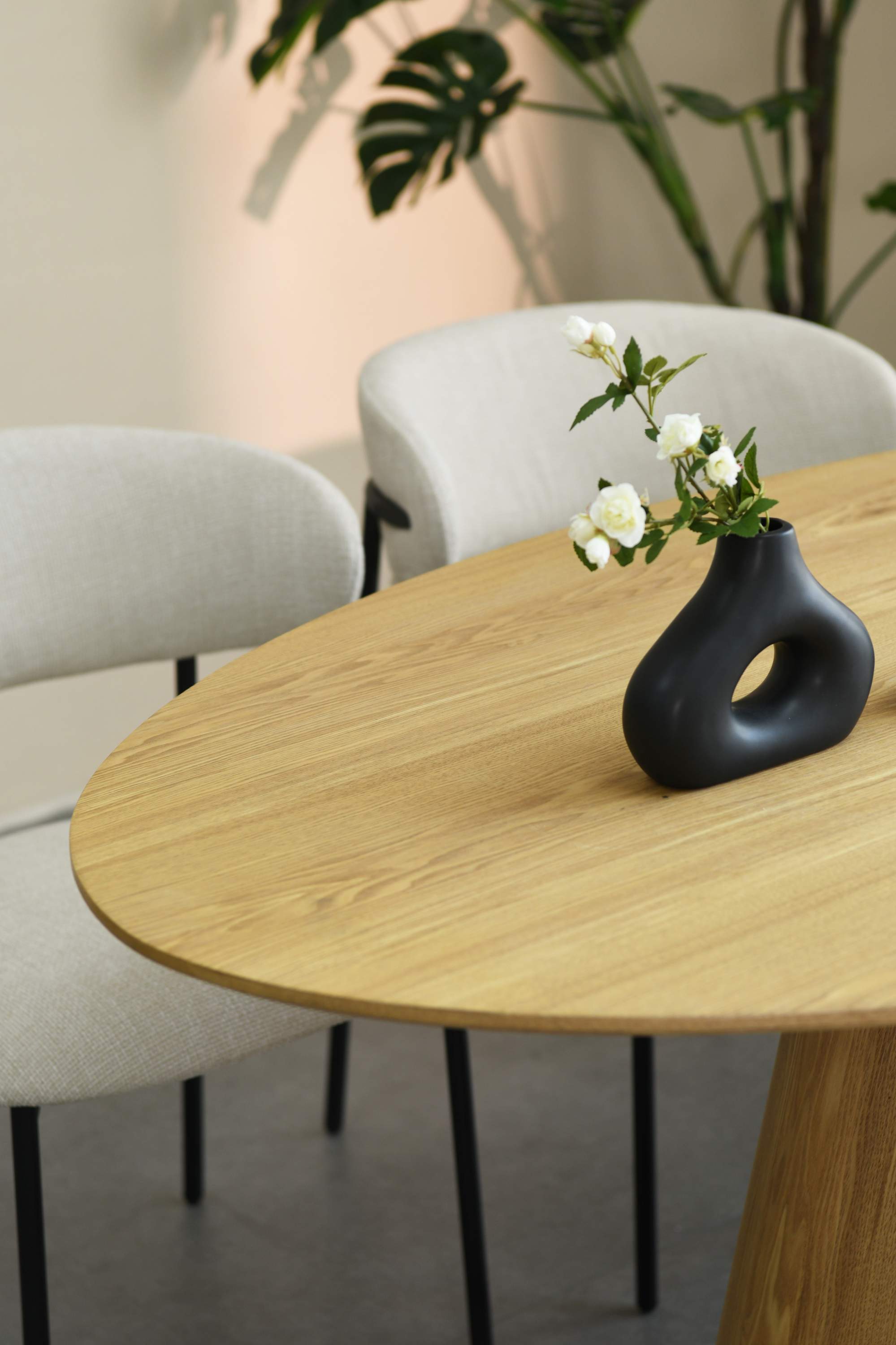 Cleveland Oval Natural Dining Table (7019401871424)