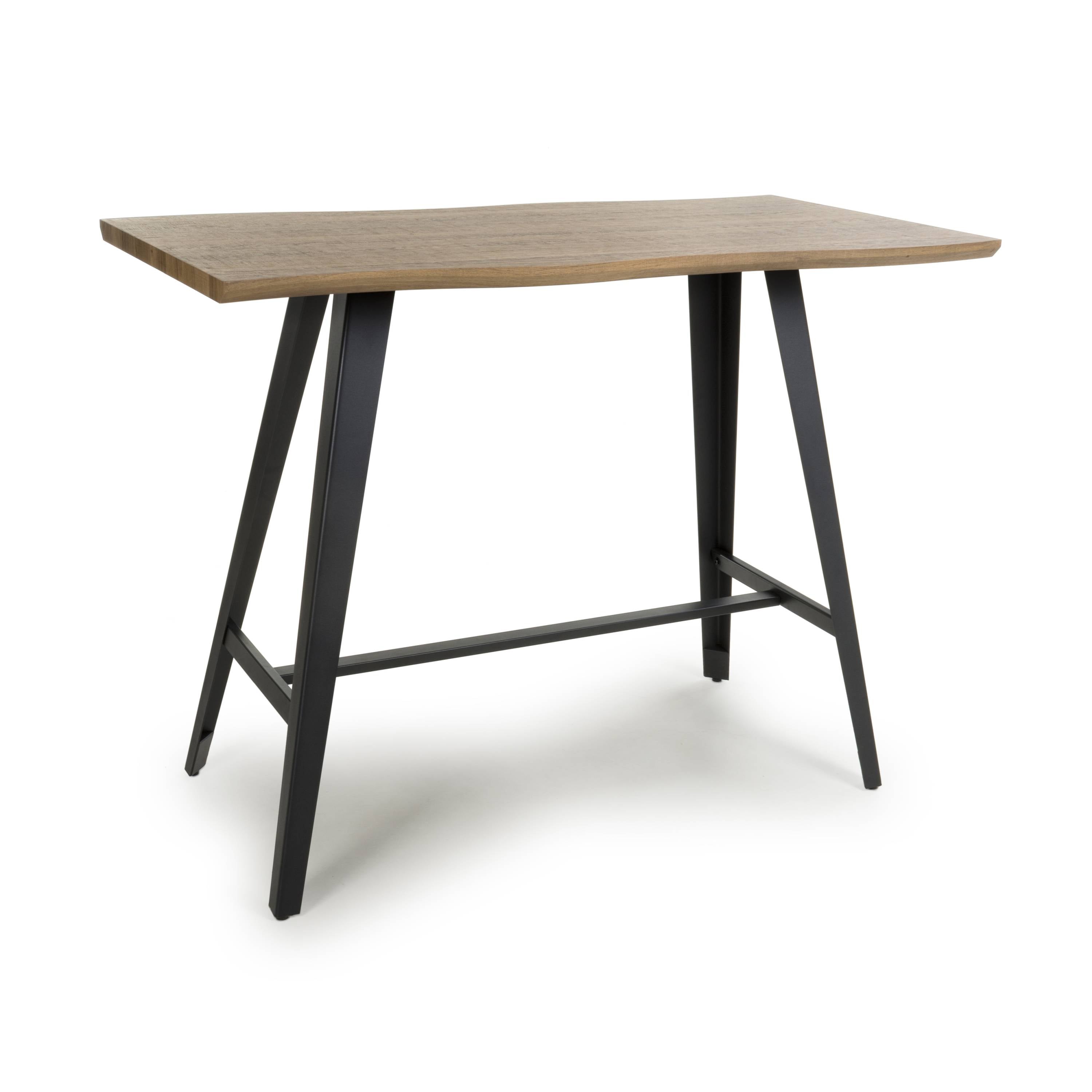 Orwell Natural Curved Breakfast Bar Table (14887883702650)