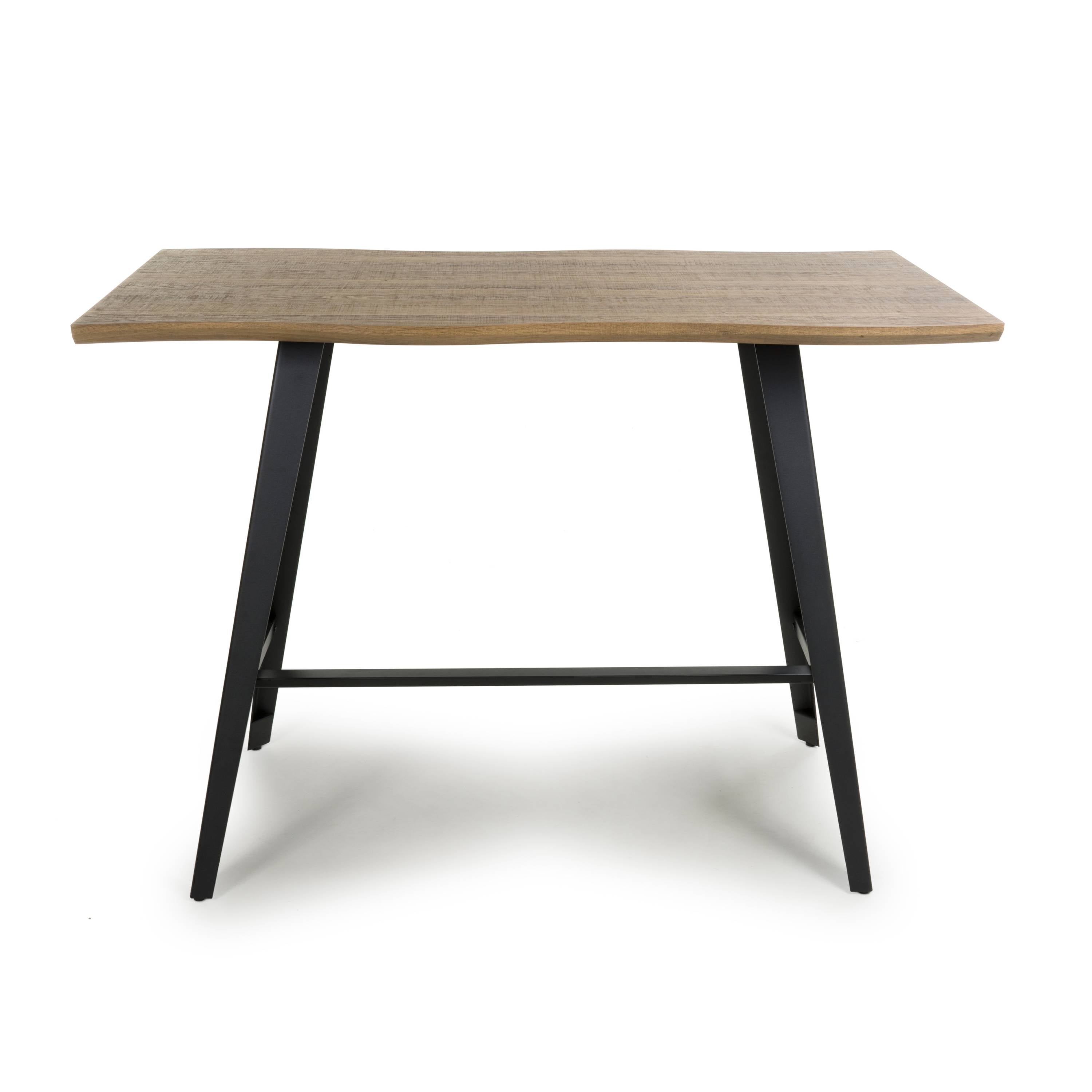 Orwell Natural Curved Breakfast Bar Table (14887883702650)
