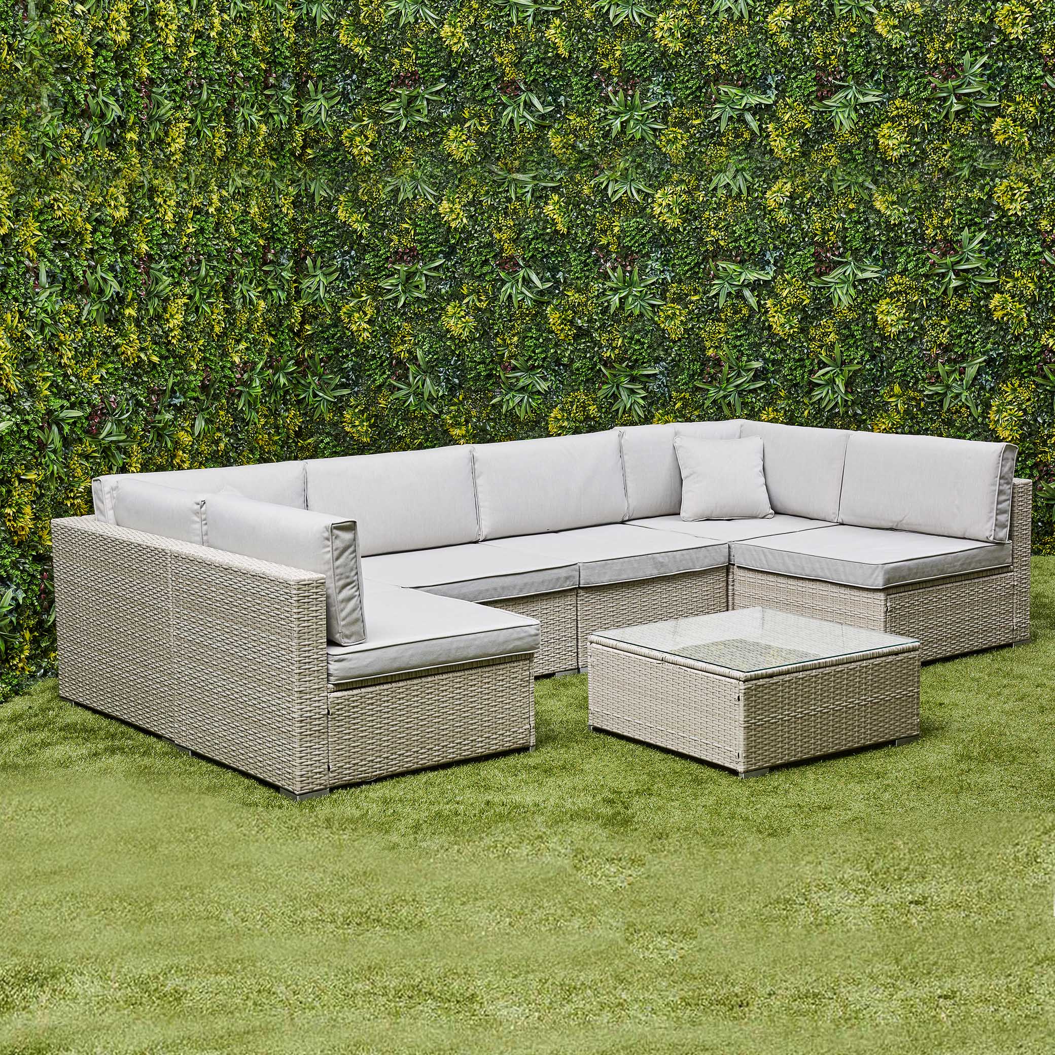 Eden U Shape Corner Sofa Set (14929986748794)