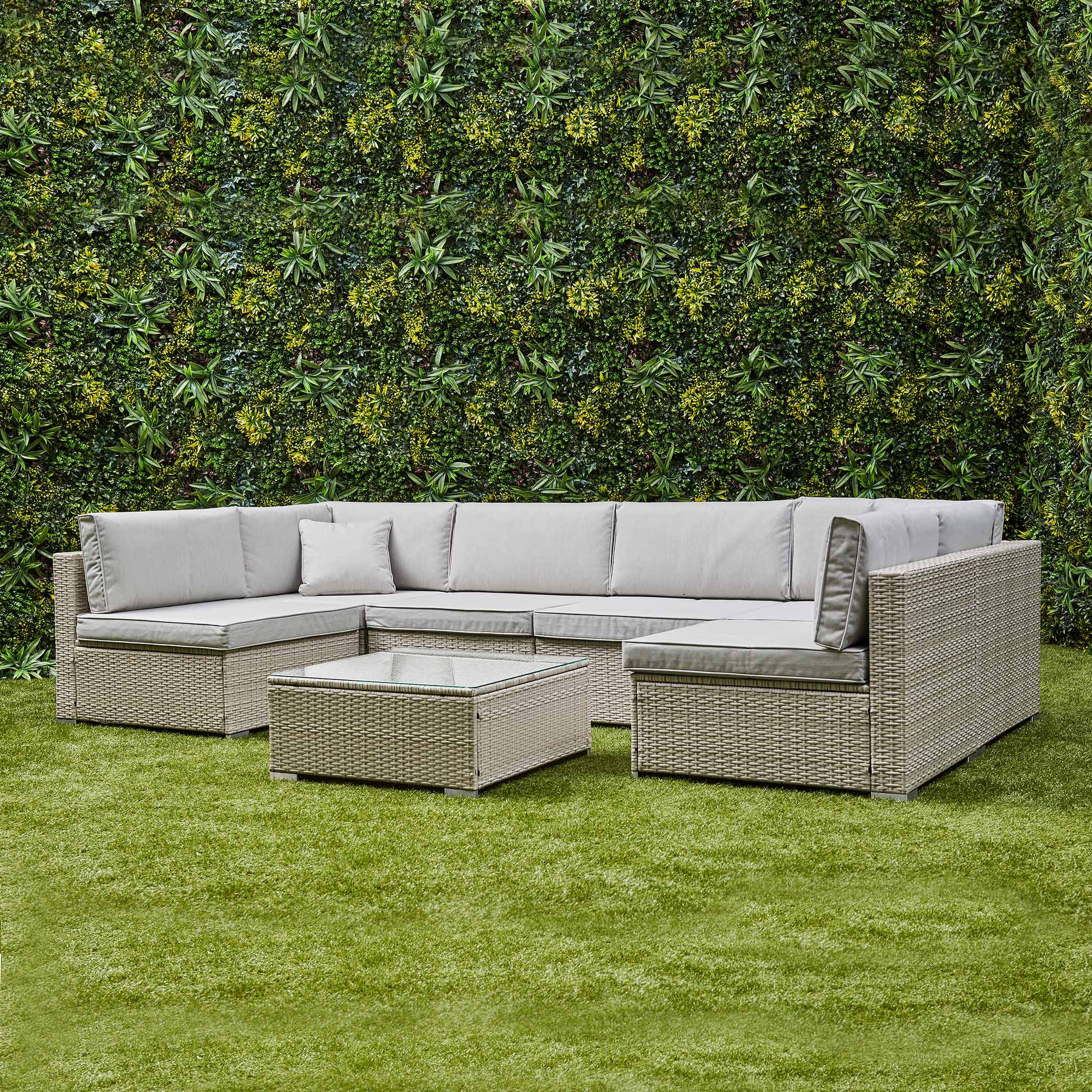 Eden U Shape Corner Sofa Set (14929986748794)