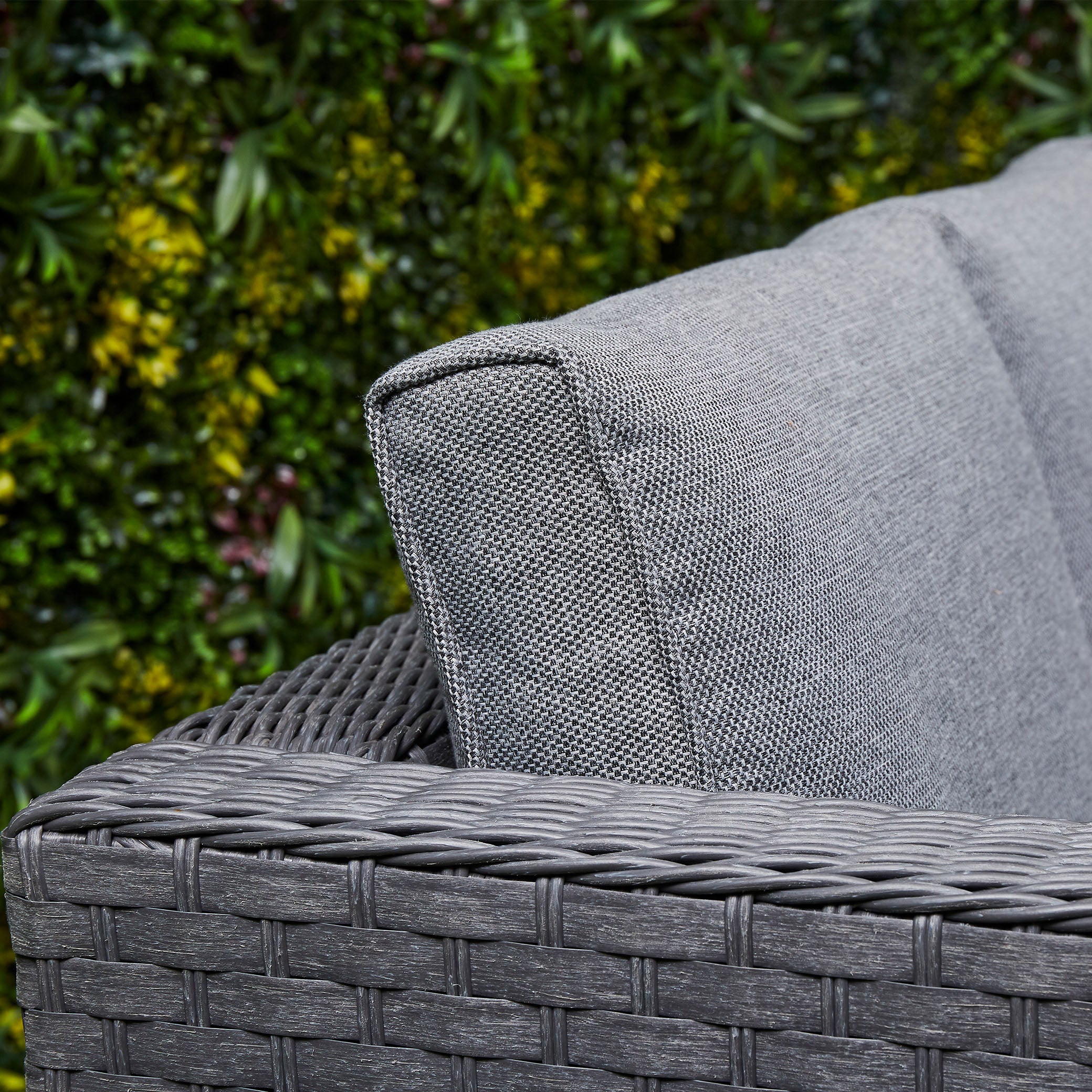 Nova Rattan Corner Sofa Set with Ice Bucket– Grey (14929984094586)