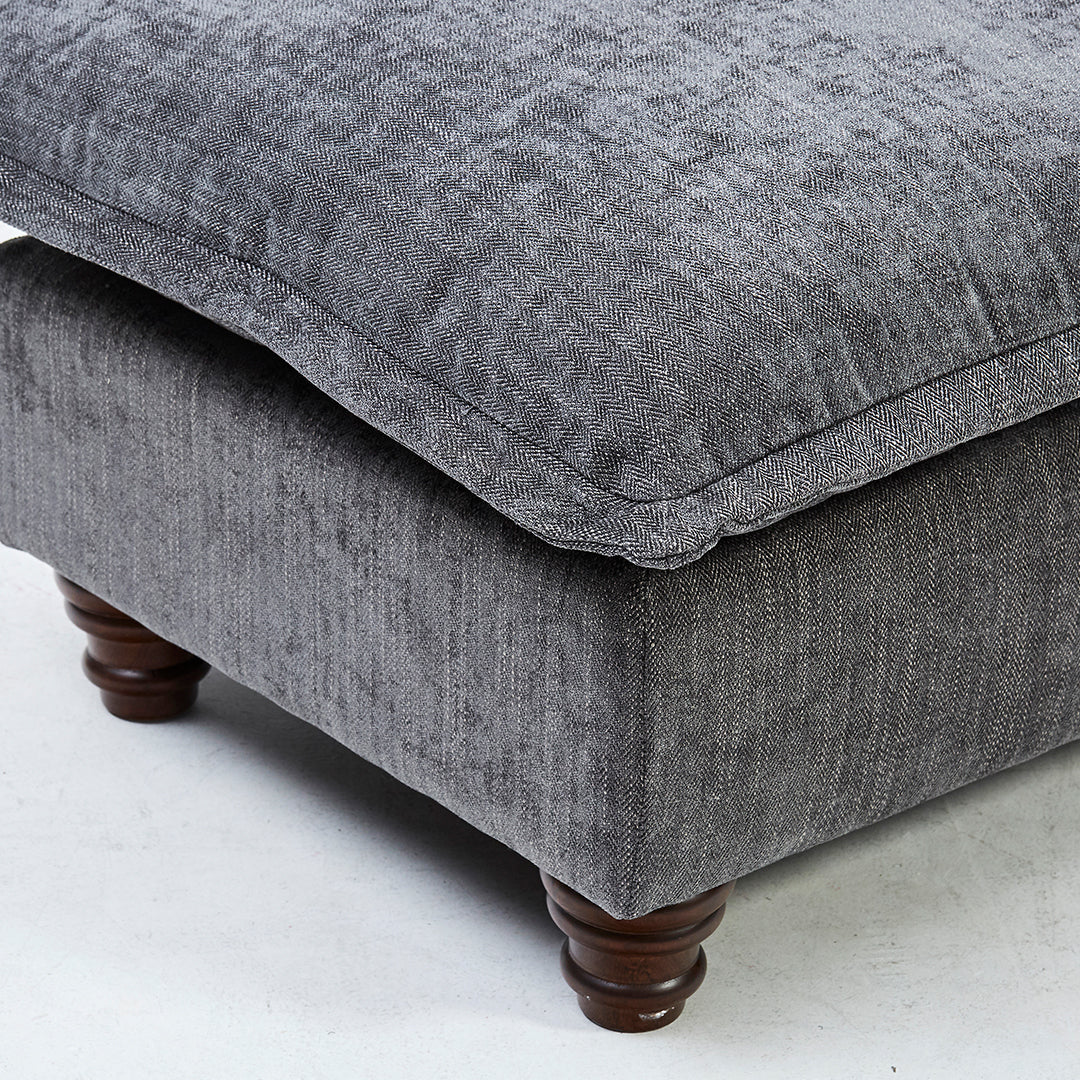 Pippin Ottoman in Darwin Charcoal (6846070292544)