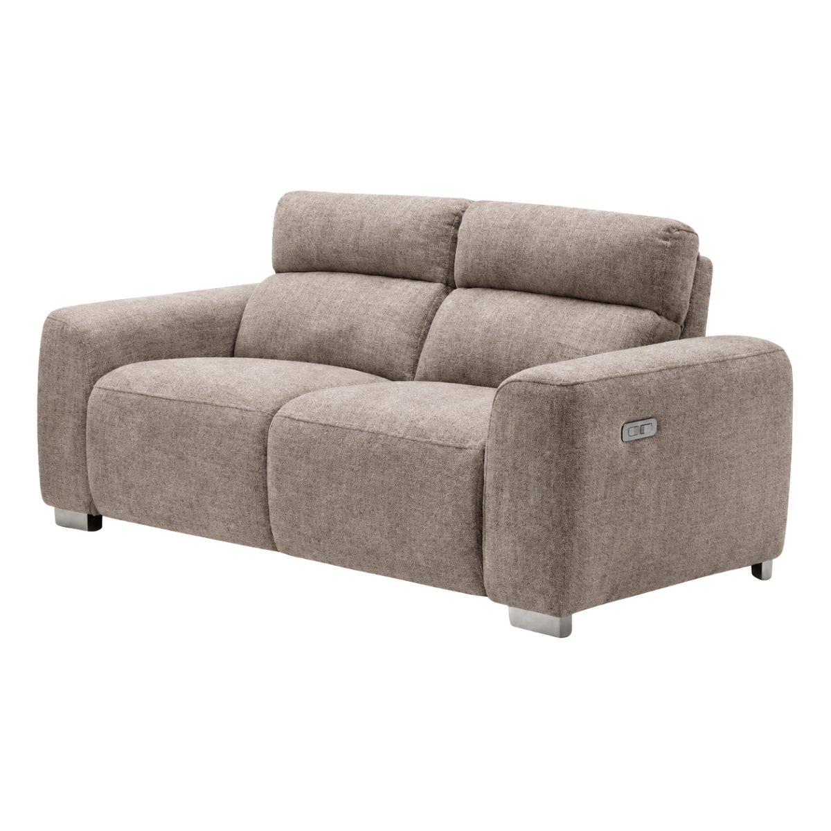 Arabella Electric Recliner Beige 2 Seater - AMC Furniture