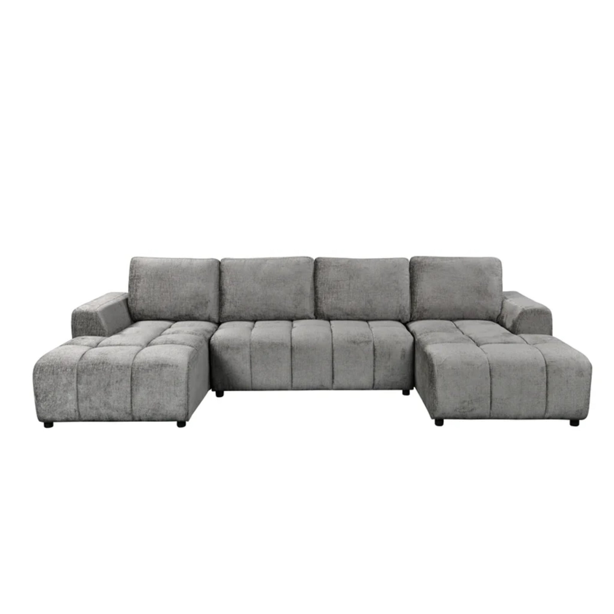 Arden Luxury U Shape Sofa bed in Grey