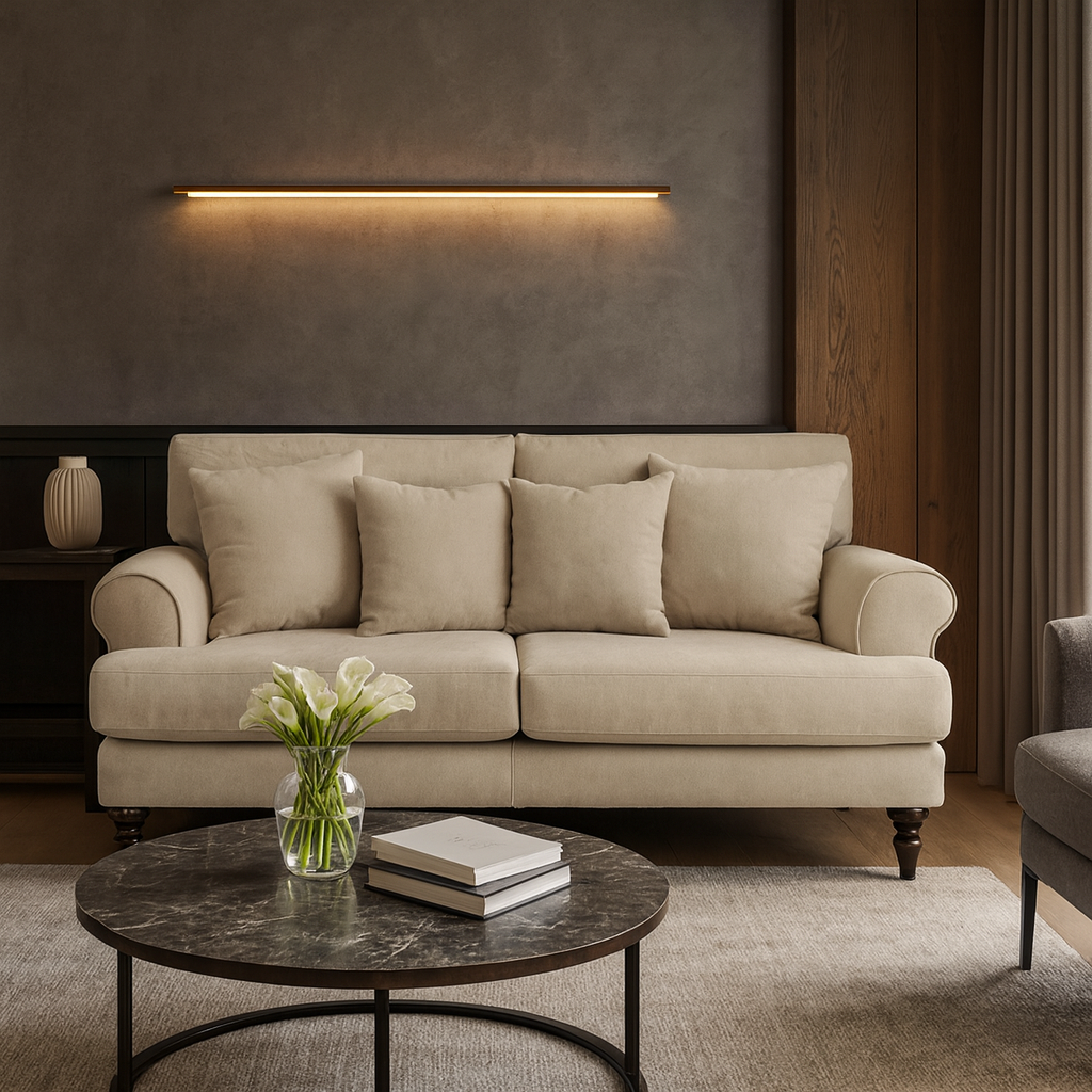 Aspen Sofa Beige 2 Seater (7026362351680)