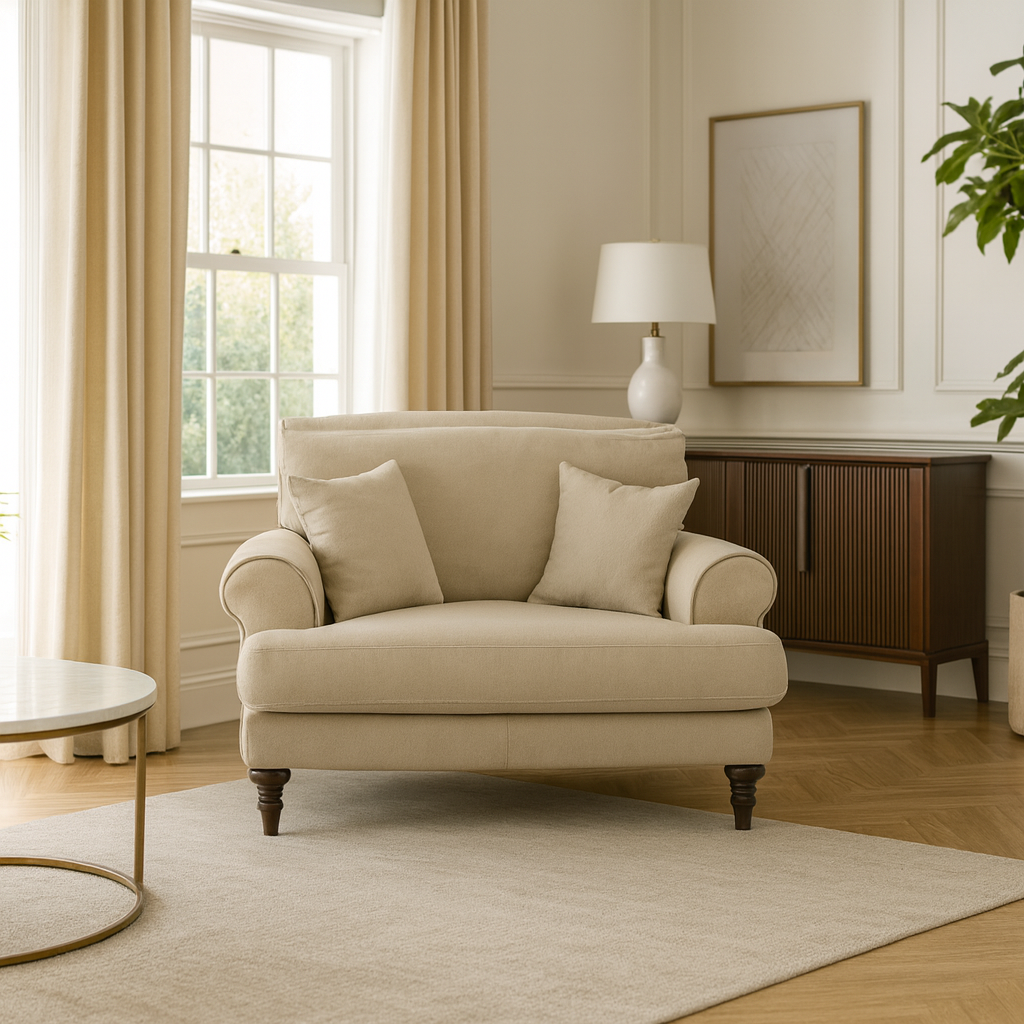 Aspen Sofa Beige Armchair (7026362482752)