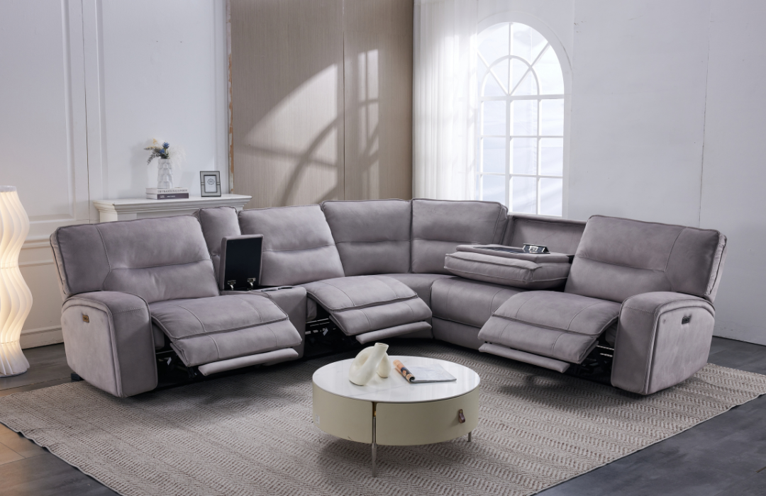 Atlas Power Reclining Corner Sofa Meta Sofa Ltd
