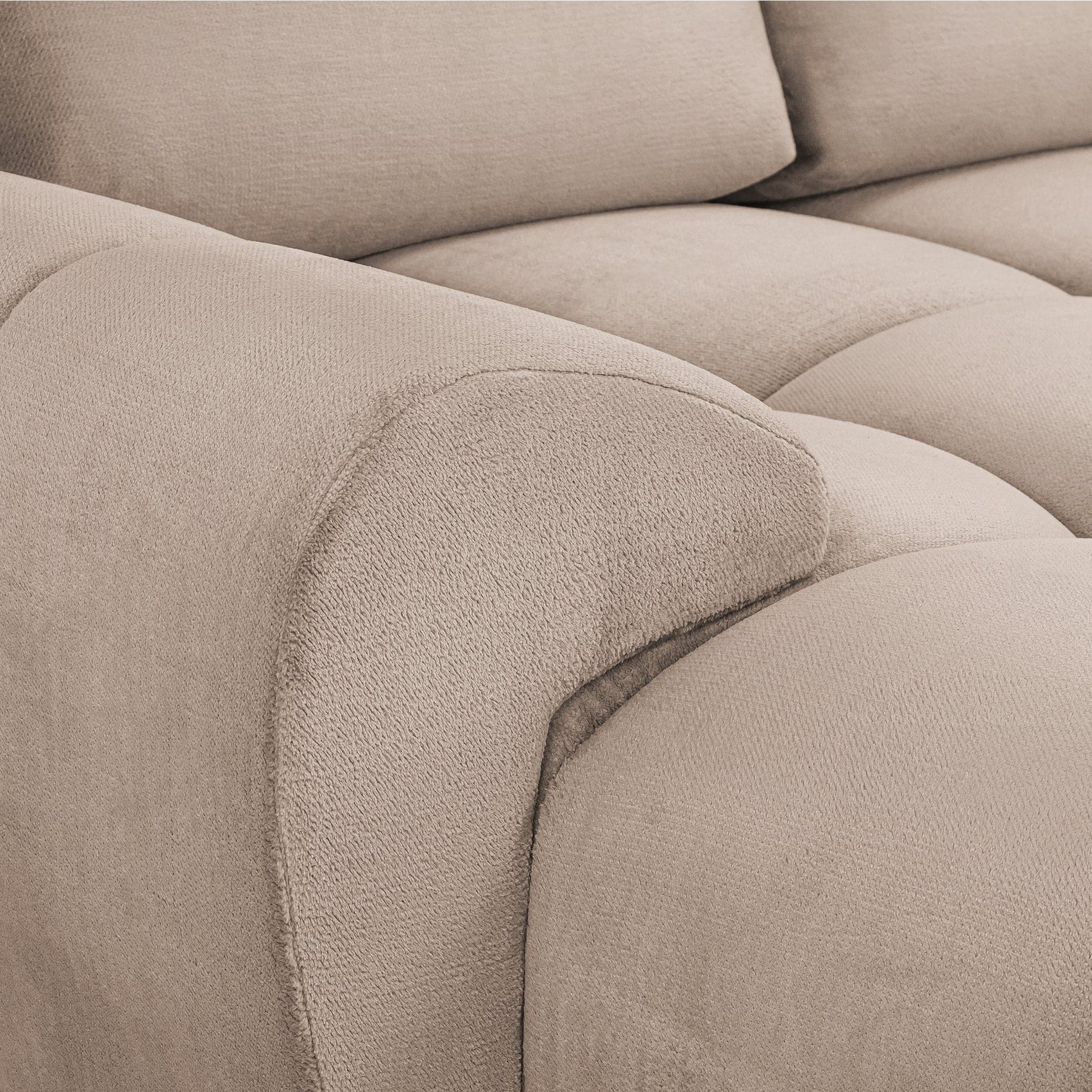 Azzuro Sofa Mocha U Shape Corner (7021959774272)