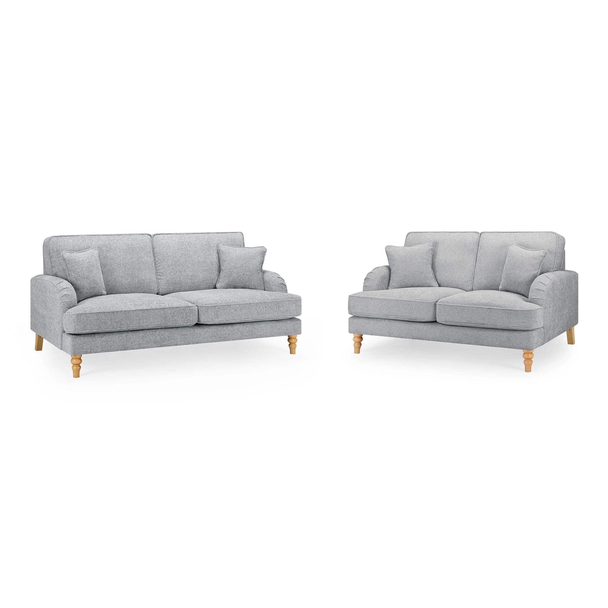 Banks Slate 3+2 Sofa Set - front view (7027334578240)