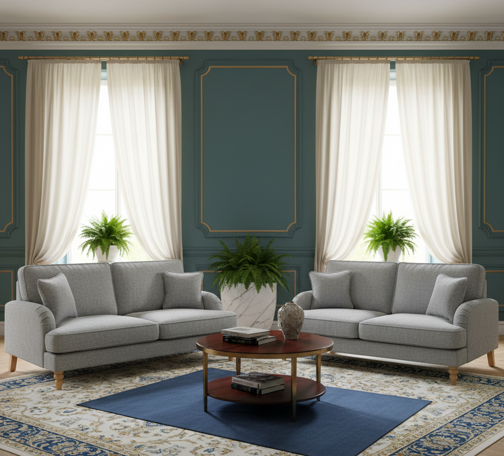 Banks Sofa Slate 3+2 Set