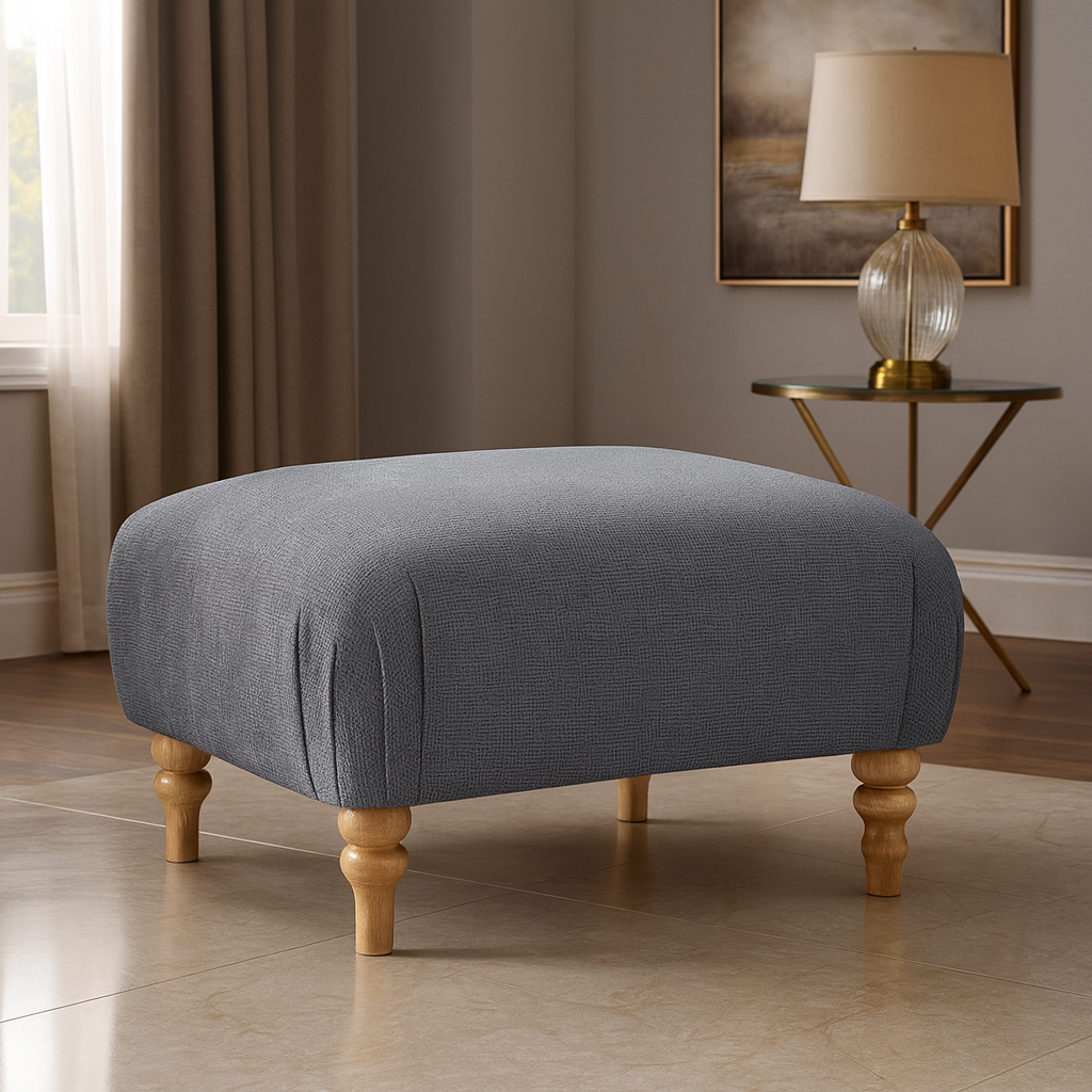 Banks Sofa Slate Footstool (7027335856192)