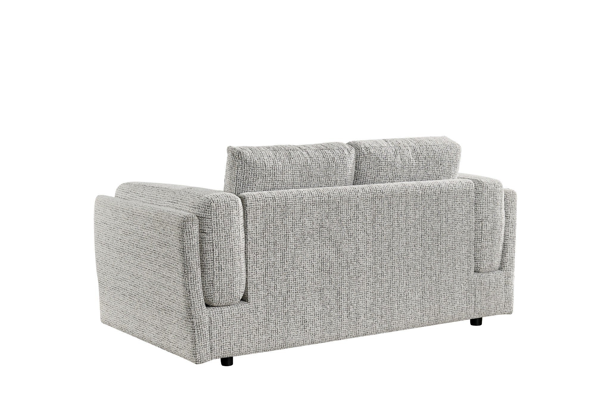 Belle 2 Seater Sofa in Grey back