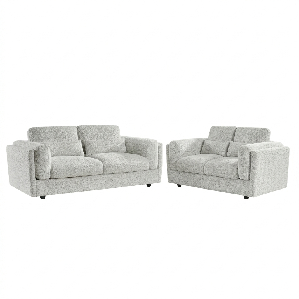 Belle 3+2 Sofa Set in Beige