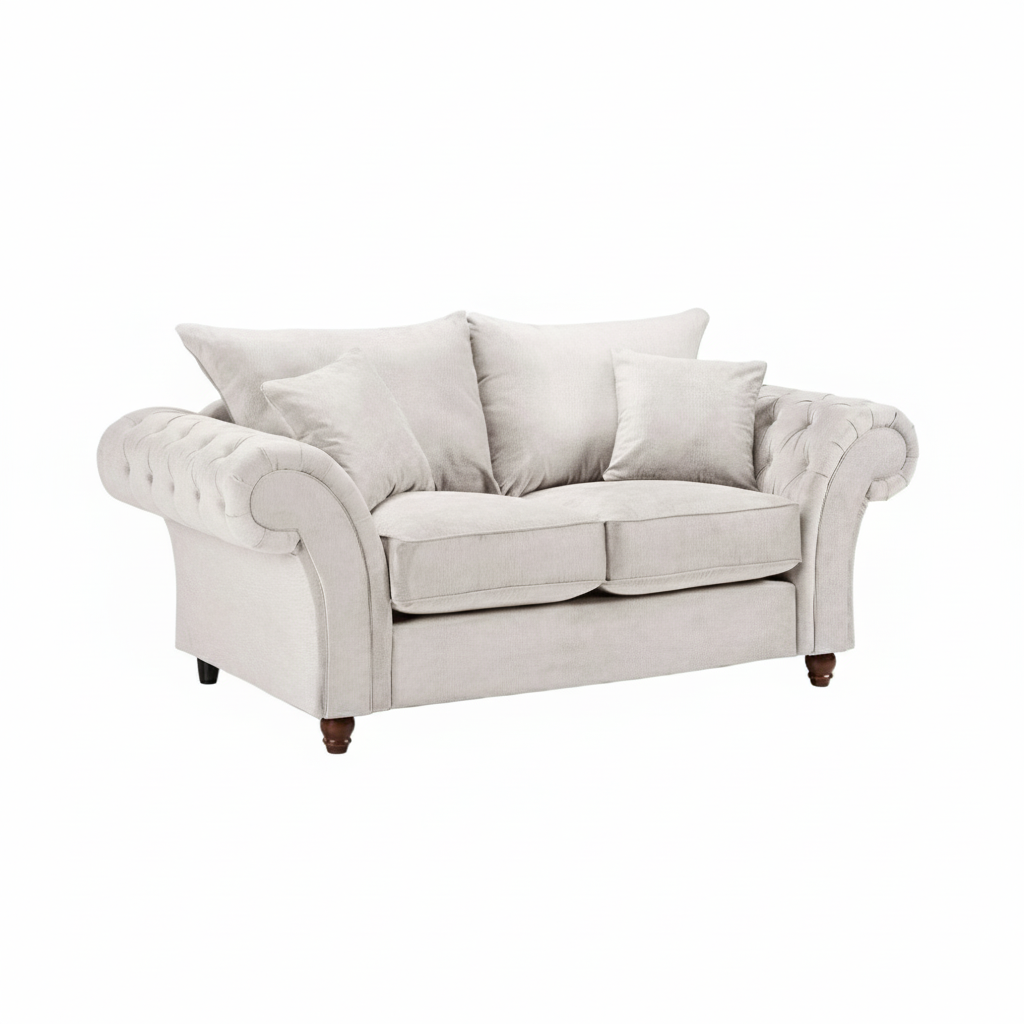 Berkshire Fullback Sofa Stone 2 Seater