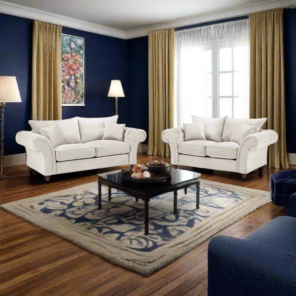 Berkshire Fullback Sofa Stone 3+2 Set (7026910068800)