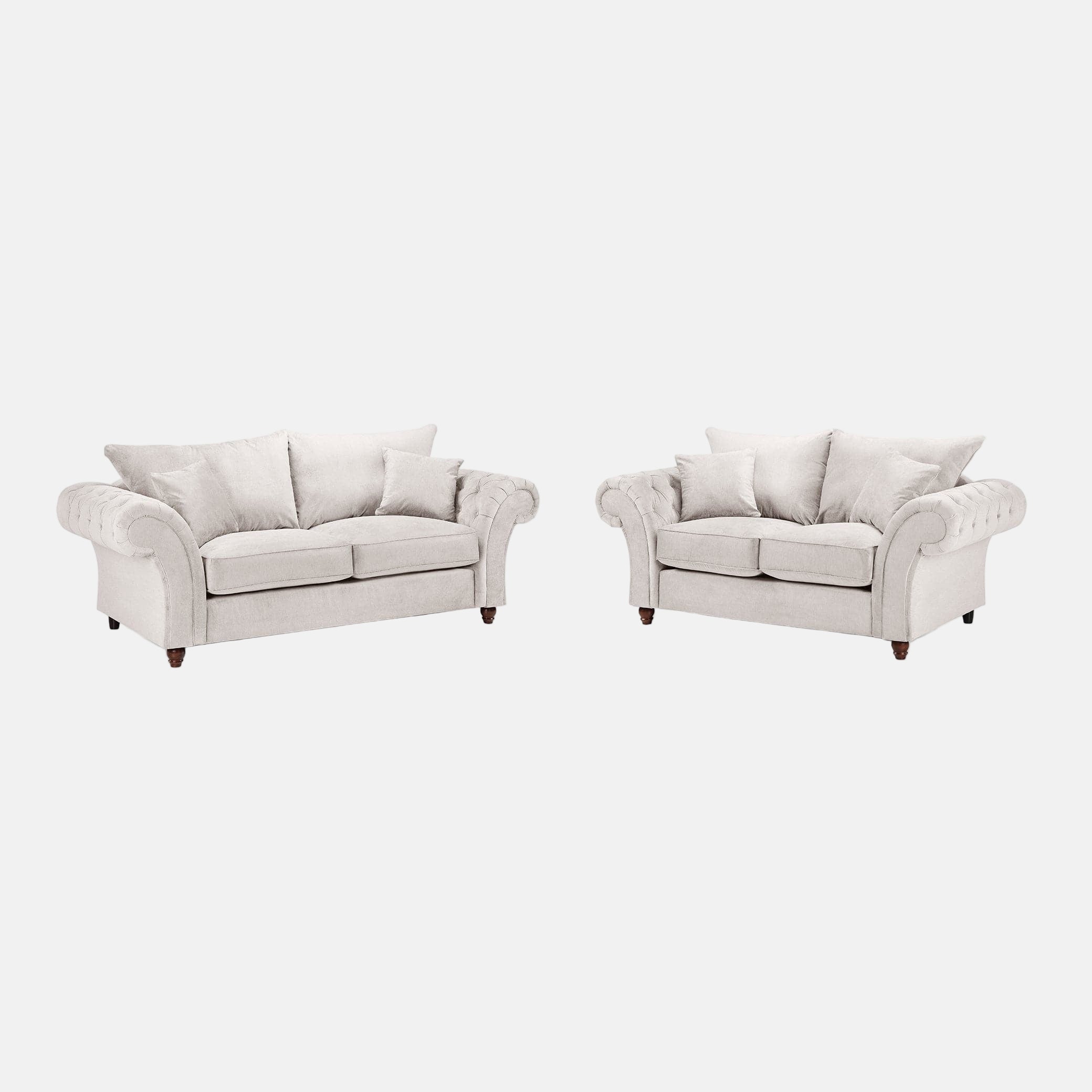 Berkshire Fullback Sofa Stone 3+2 Set (7026910068800)