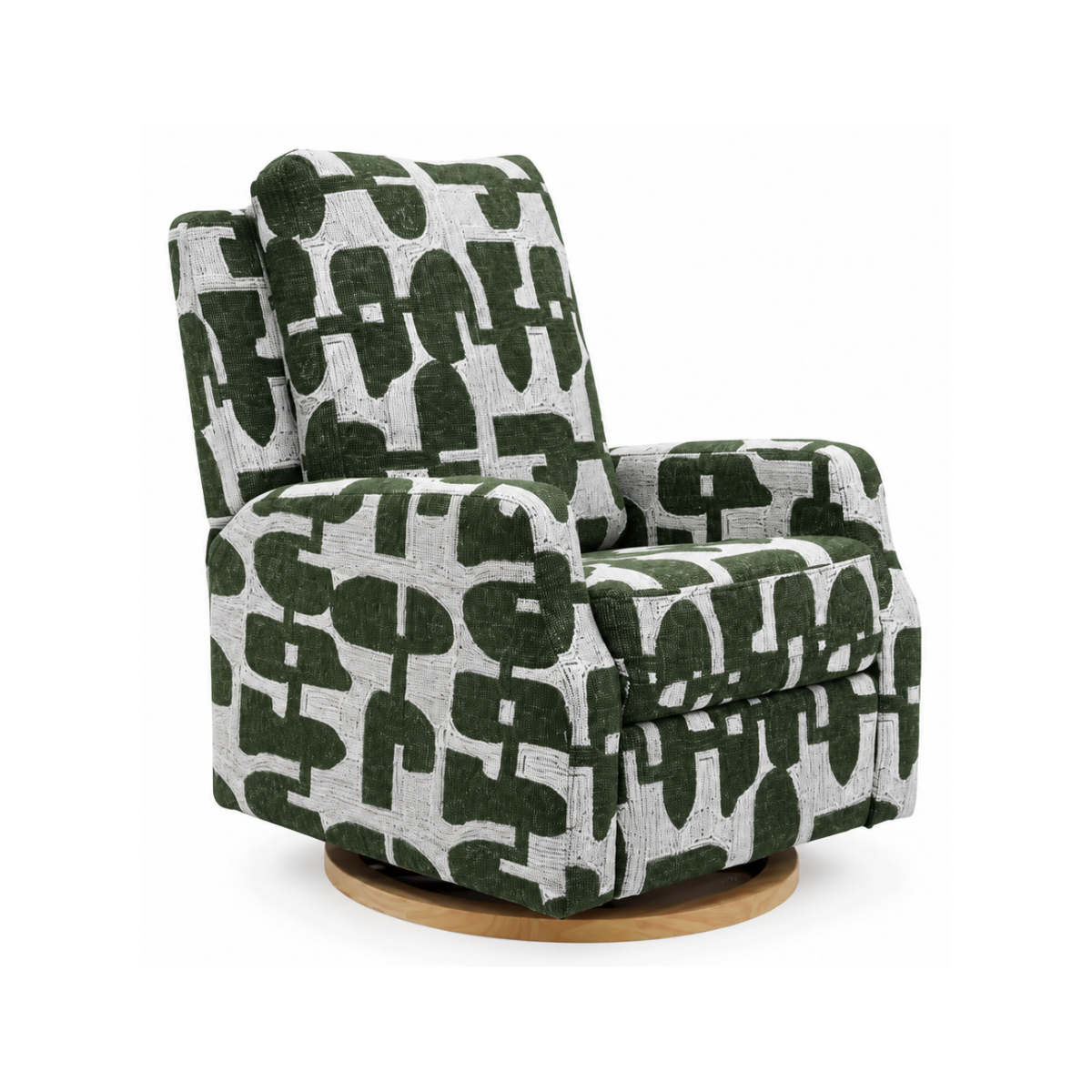 Bilbao Electric Reclining Chair Green - AMC Furniture