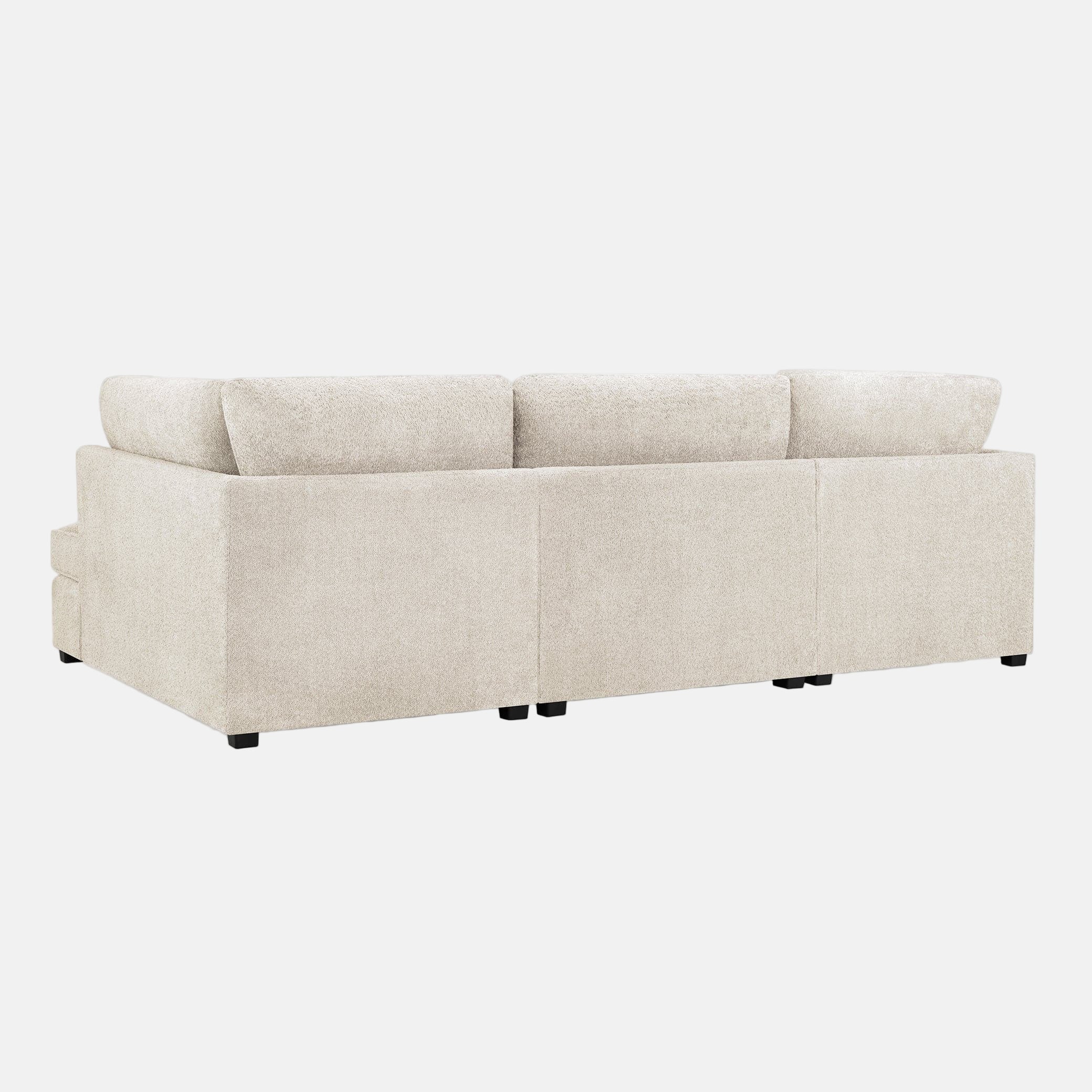 Carnaby Sofa Boucle Beige U Shape Corner (7022932656192)