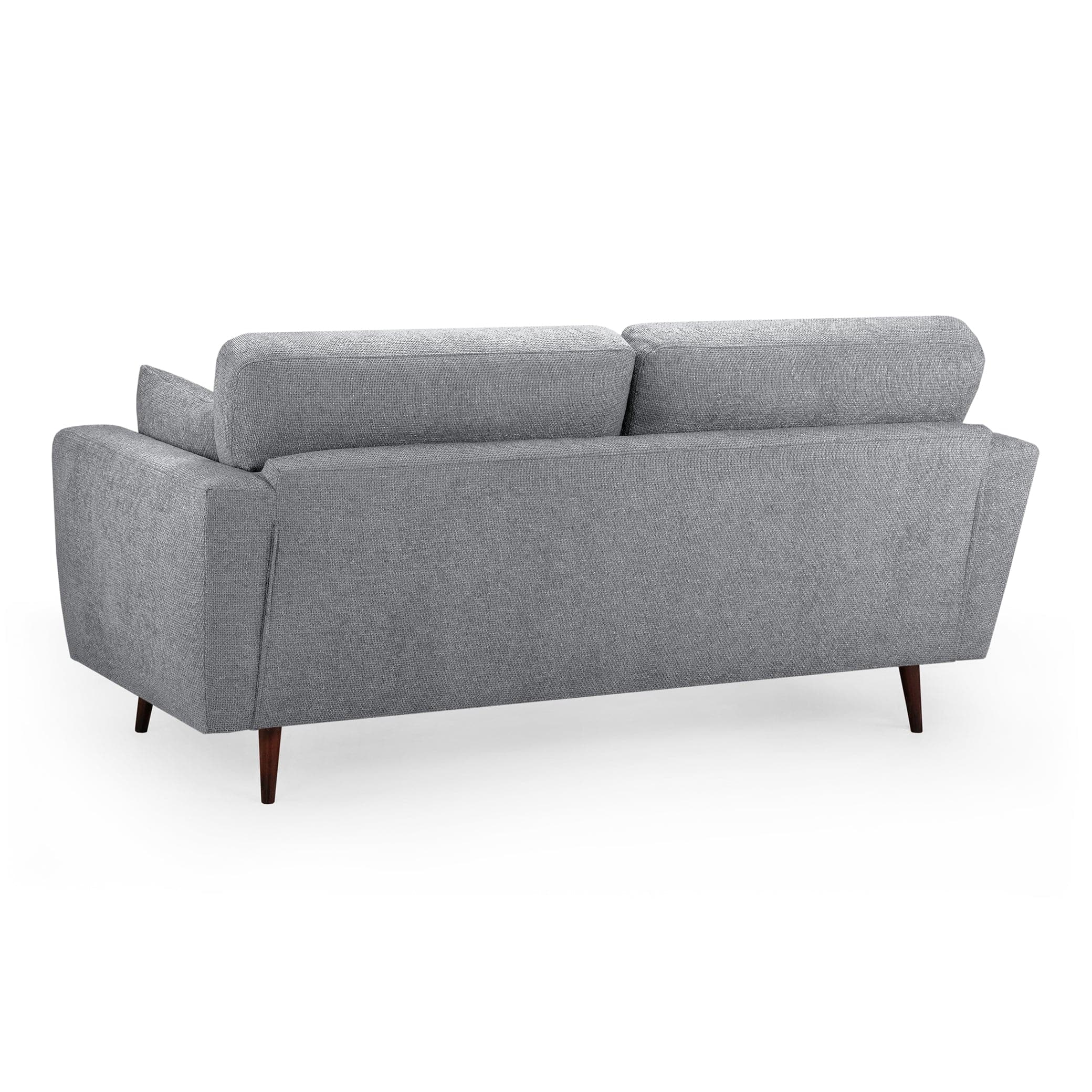 Chester Sofa Grey 3 Seater - back view (7026911576128)