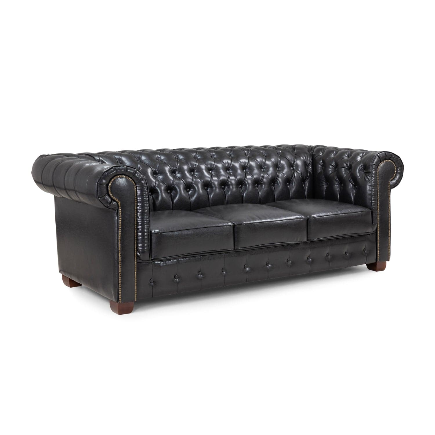 Chesterfield Sofa Oxblood Red 3 Seater (7023091286080)