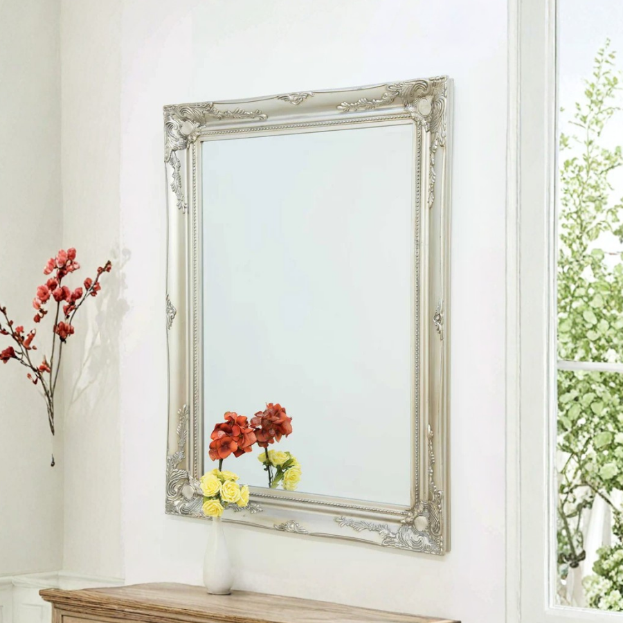 Buxton Silver Wall Mirror 110 x 79 CM (15010559328634)