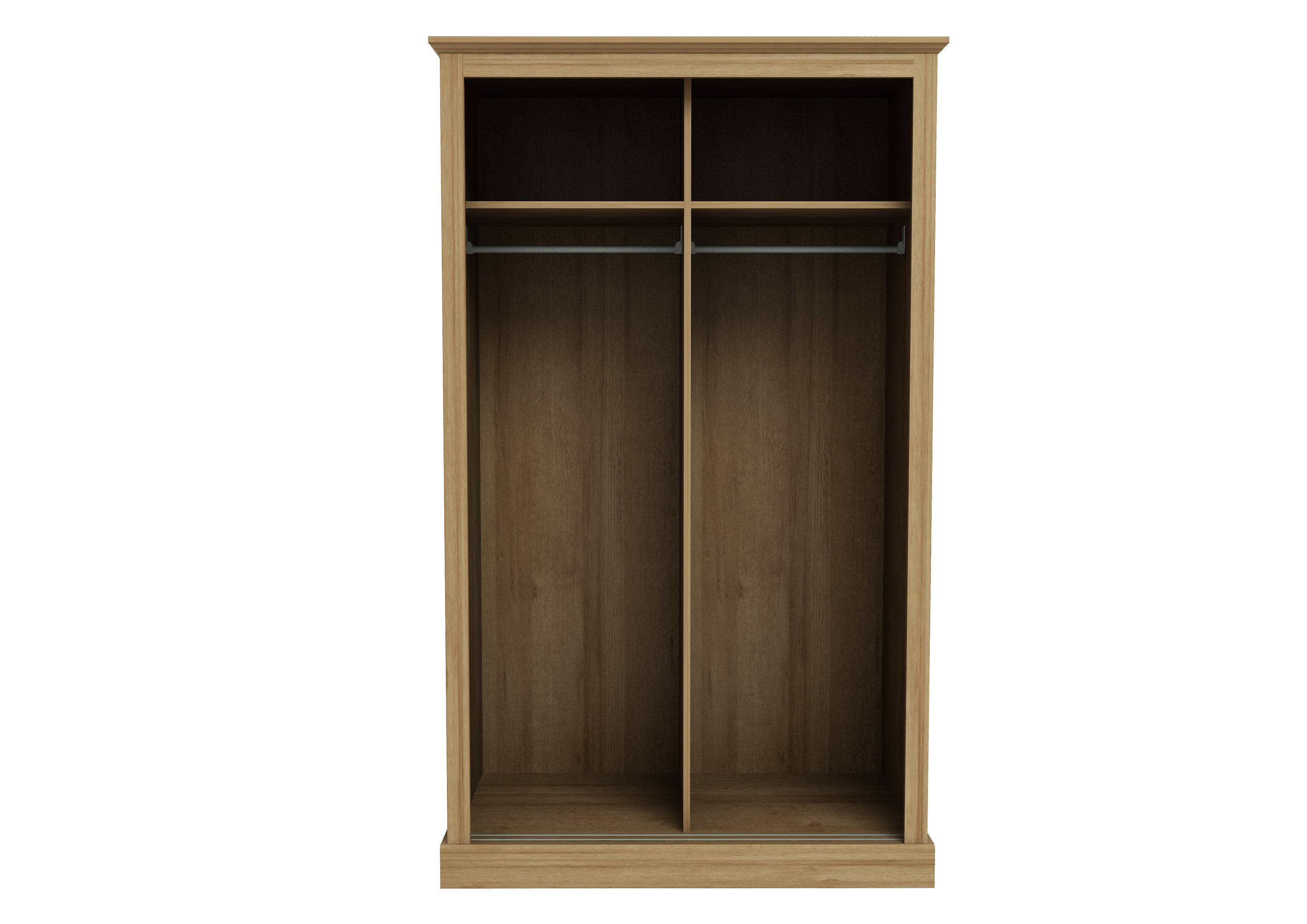DEVON OAK 2 DOOR SLIDING WARDROBE ( 2 PACKS ) (14969138217338)