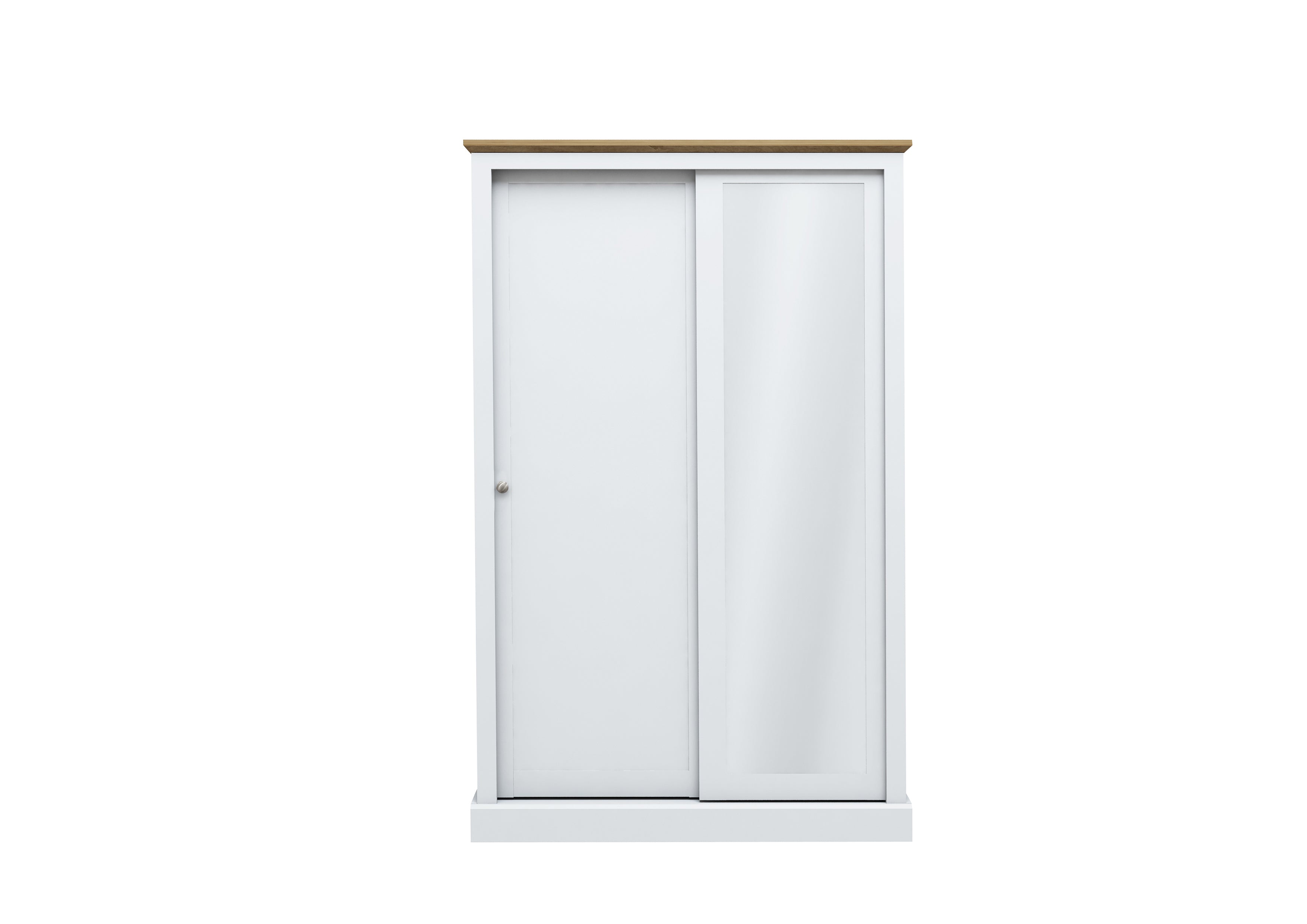 DEVON WHITE 2 DOOR SLIDING WARDROBE ( 2 PACKS ) (14969138250106)