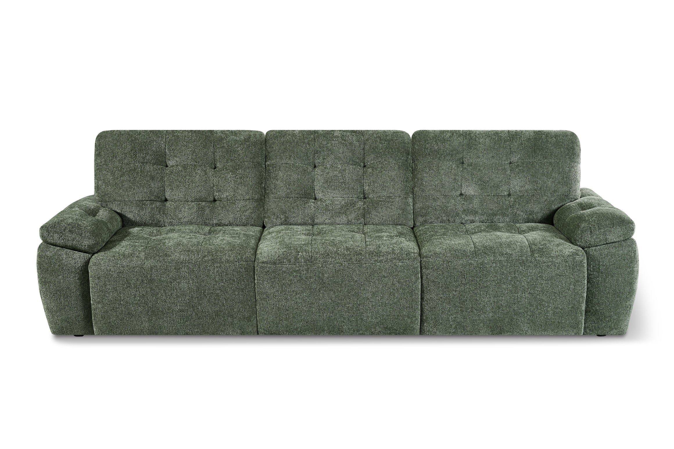 Myla Electric 3 Seater Sofabed in Green - AMC Furniture