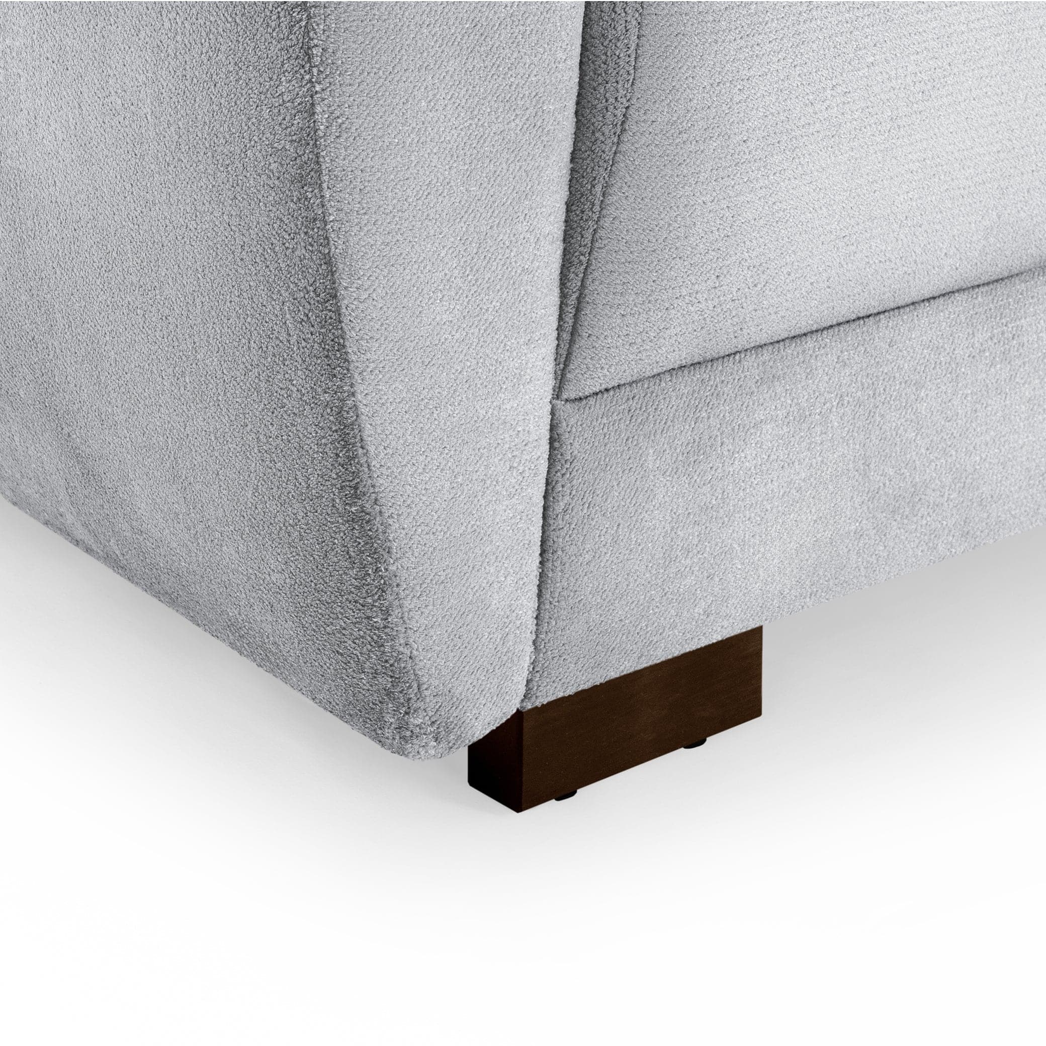 Devoke 2 Seater Sofa in Grey - bottom view (7021959086144)