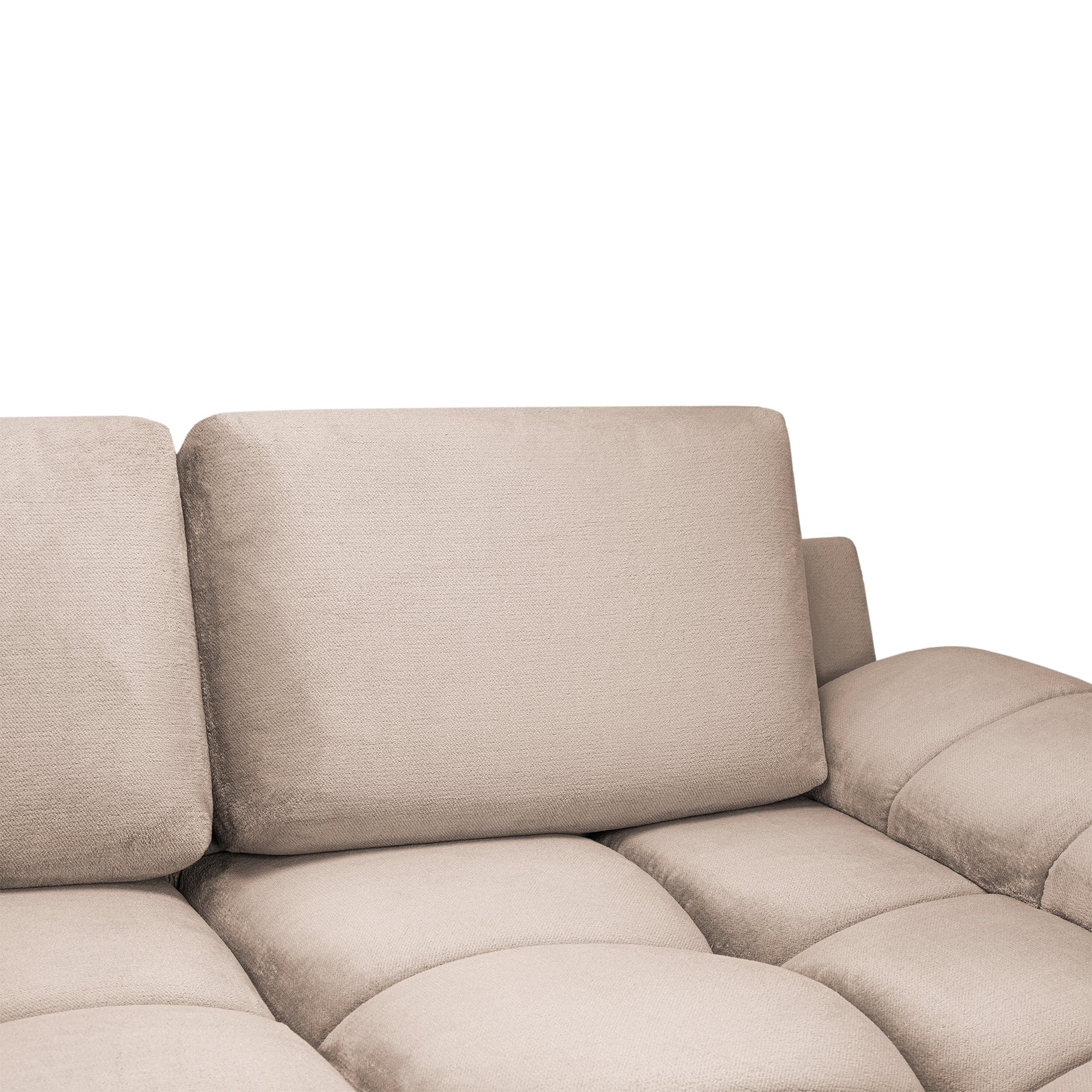 Devoke 3+2 Sofa Set in Mocha - cushion view (7021957349440)