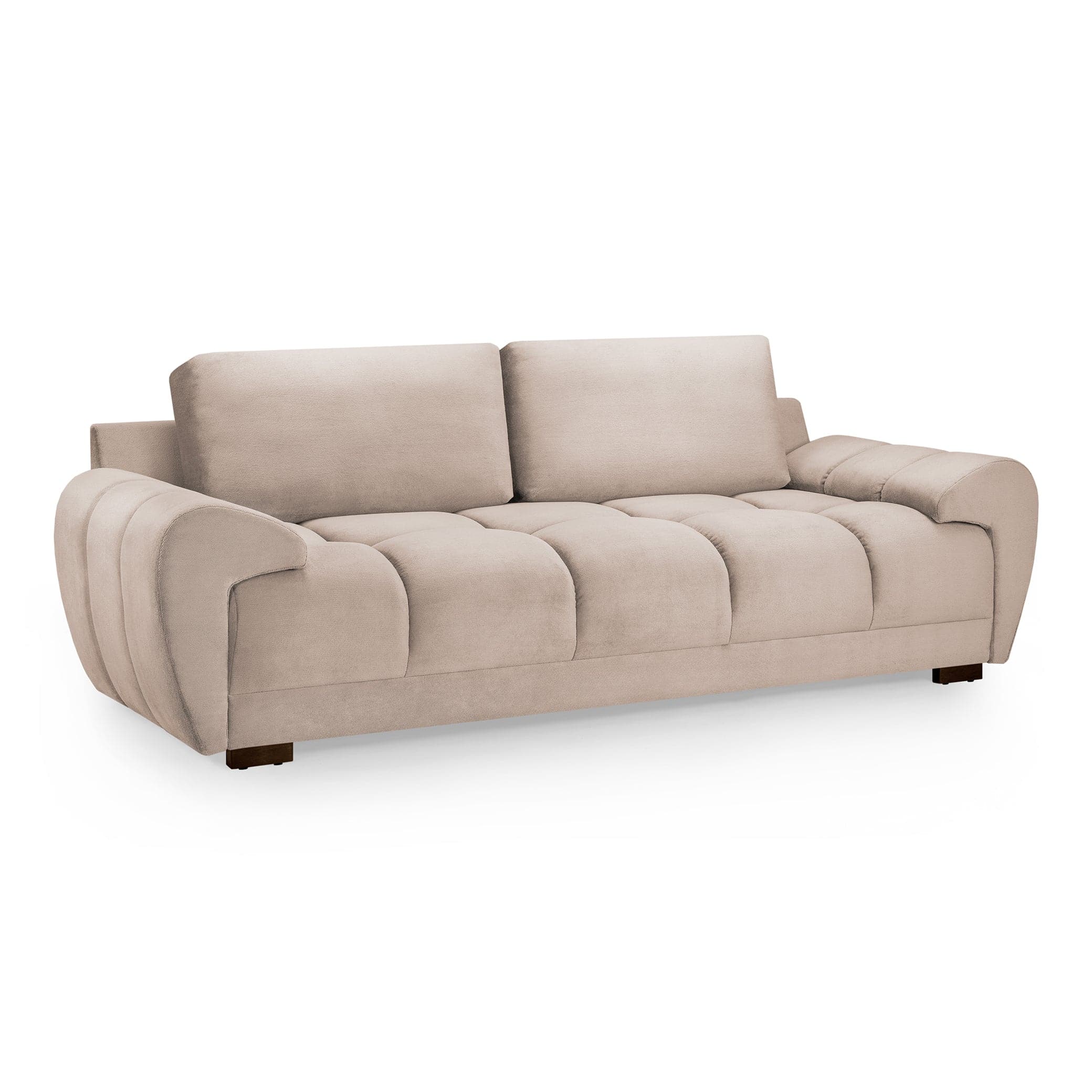 Devoke 3 Seater Sofa in Cream (7021954859072)