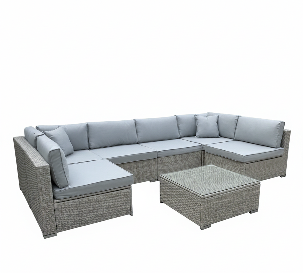 Eden U Shape Corner Sofa Set