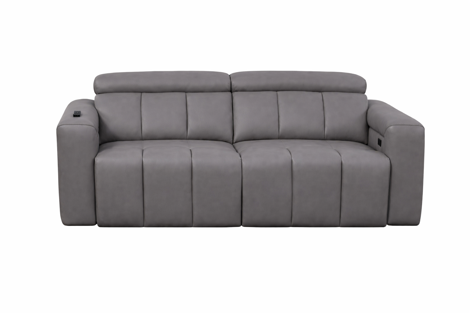 Ellen Electric Reclining 3 Seater Sofa in Grey