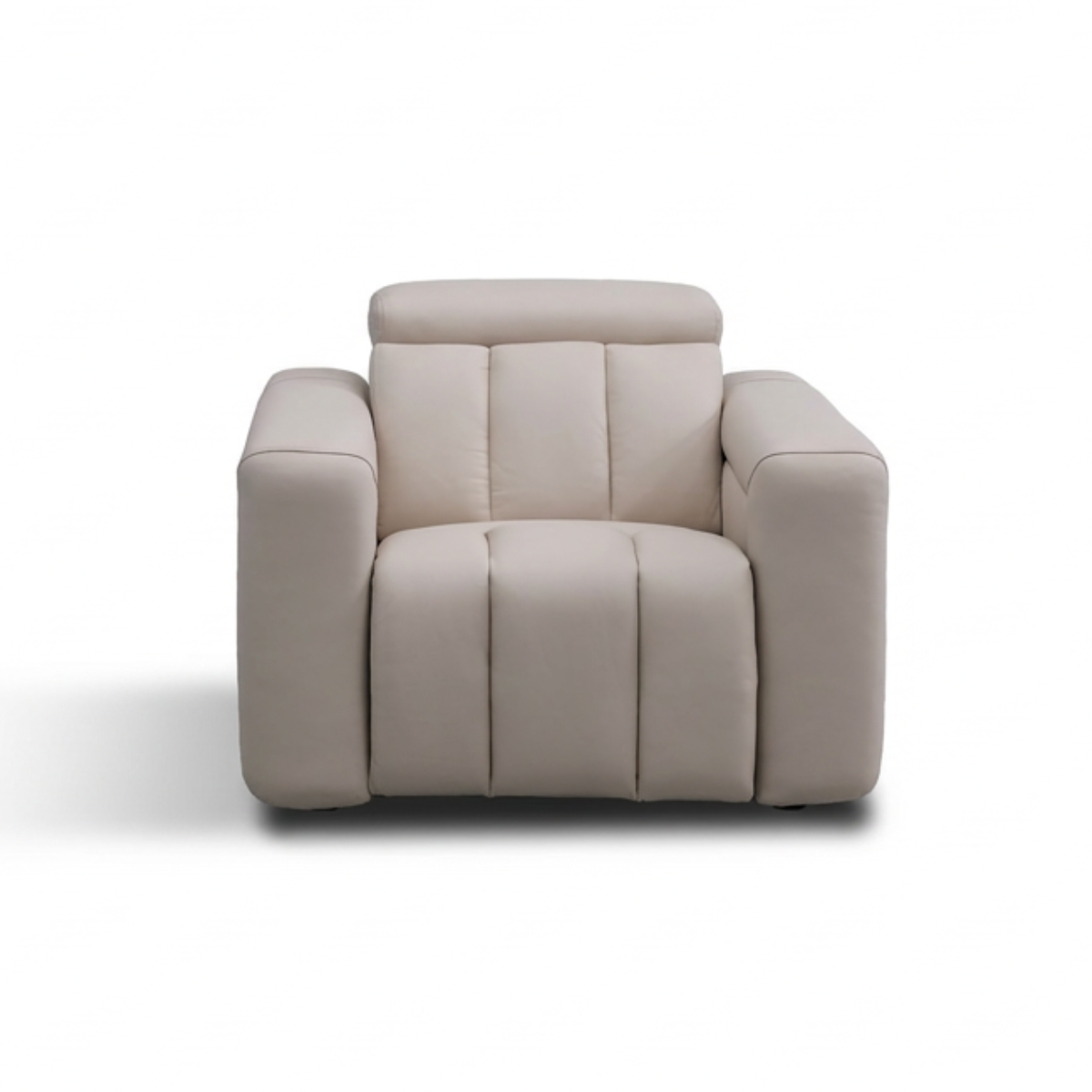 Ellen Electric Reclining Armchair in Beige Meta Sofa Ltd