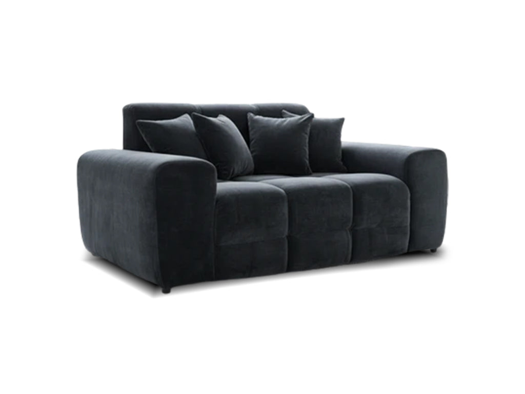 Eve 2 Seater Charcoal - AMC Furniture