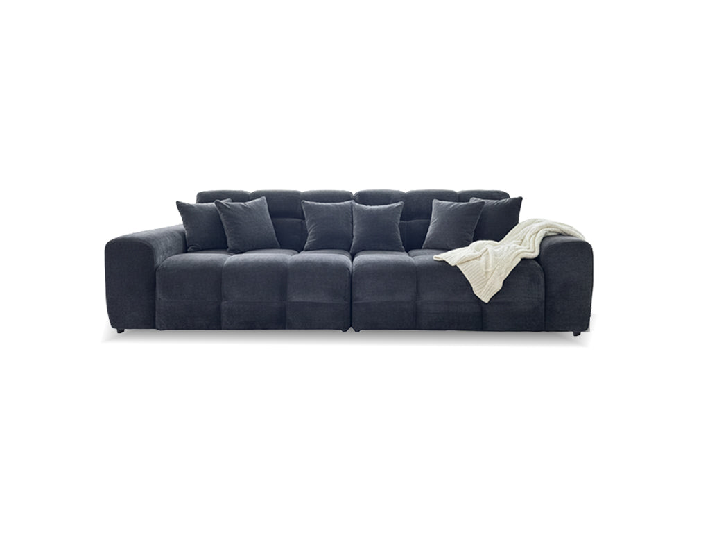 Eve 4 Seater Charcoal - AMC Furniture