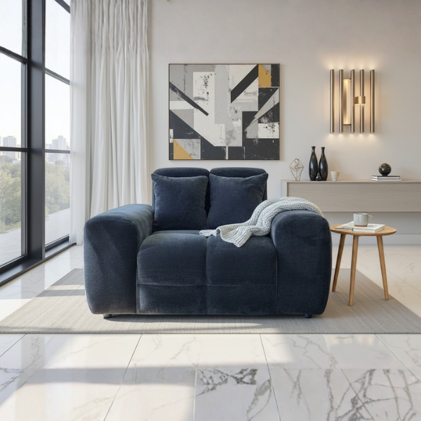 Eve Armchair Charcoal - AMC Furniture