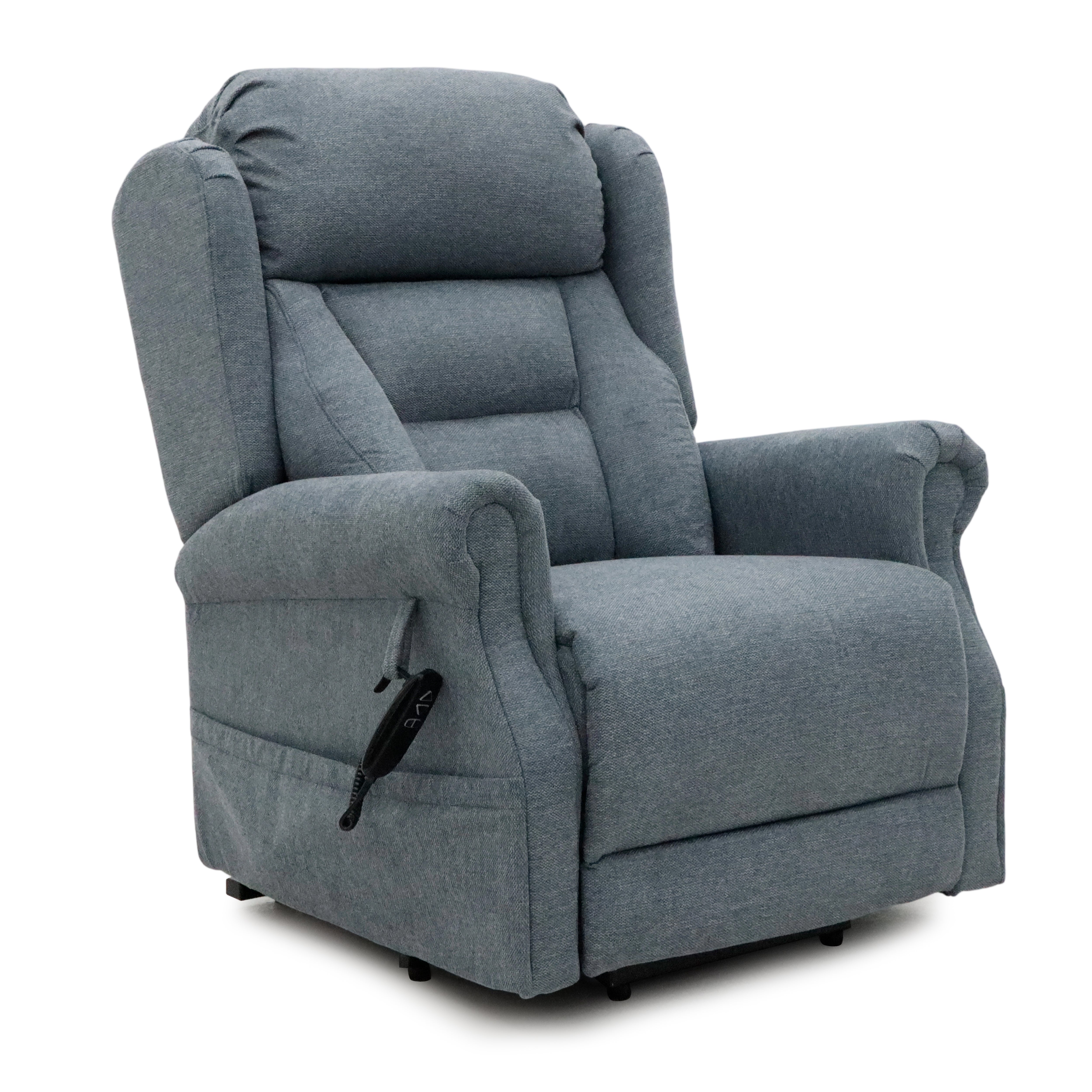 Jules Rise and Recline Chair in Grey (15380405780858)